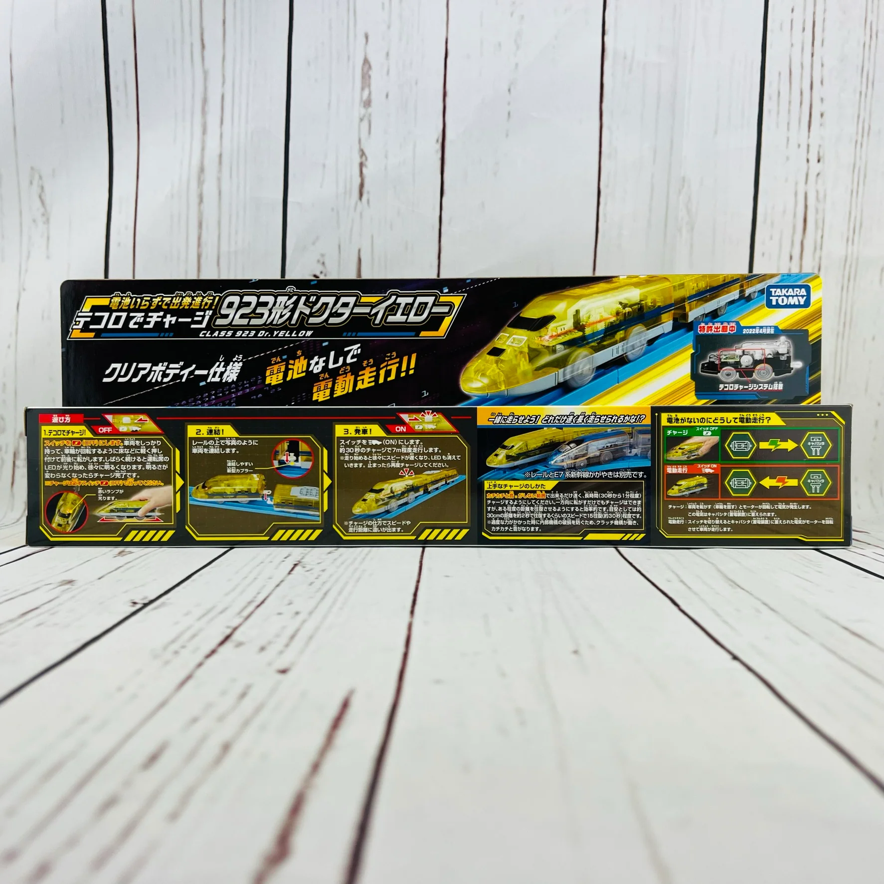 TAKARA TOMY PLARAIL Kinetic CLASS 923 Dr. YELLOW 4904810226031 - Image 2