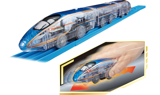 TAKARA TOMY PLARAIL Kinetic SERIES E7 SHINKANSEN KAGAYAKI 4904810226086 - Image 3