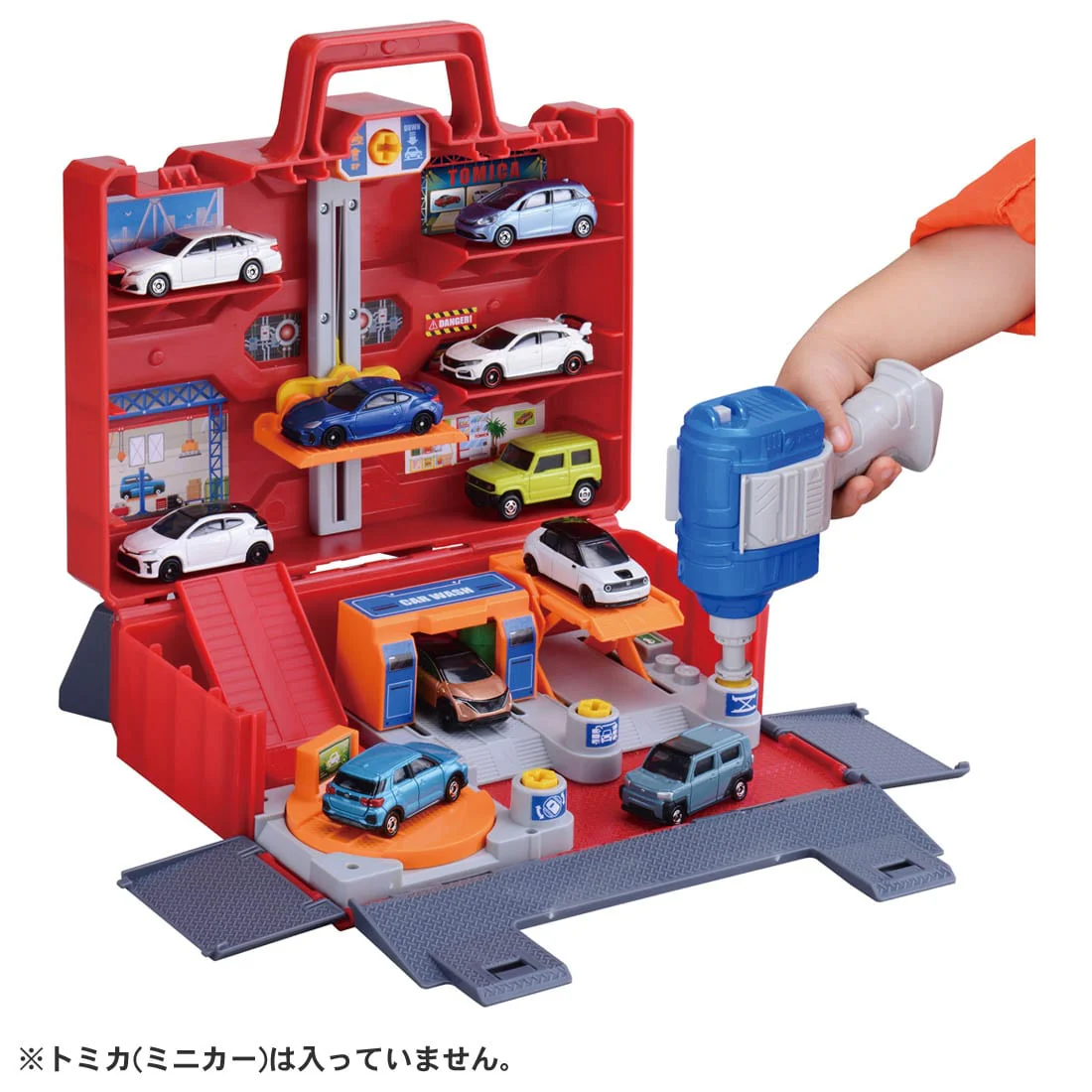 TAKARA TOMY Tomica World Tomica Maintenance Base Box 4904810186670 - Image 12