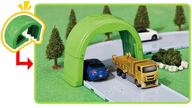 TAKARA TOMY Tomica World Tomica Town Easy to Assemble Basic Road Set 4904810209621 - Image 3