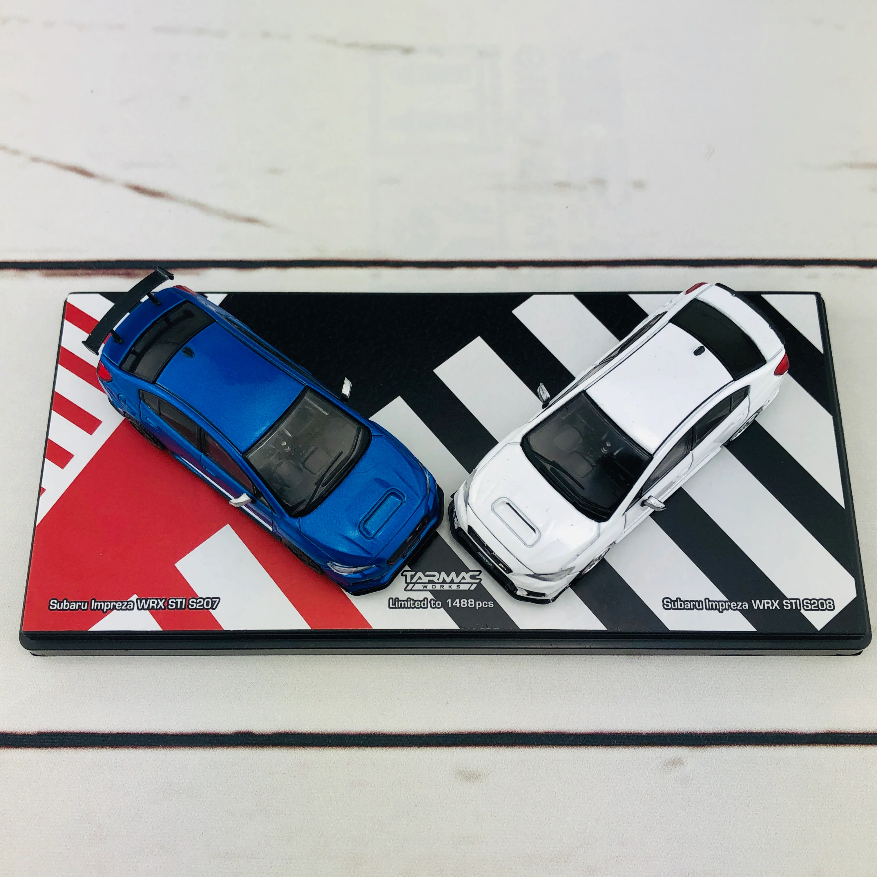 Tarmac Works 1/64 Subaru Impreza WRX STI S207 S208 Boxset - Image 4