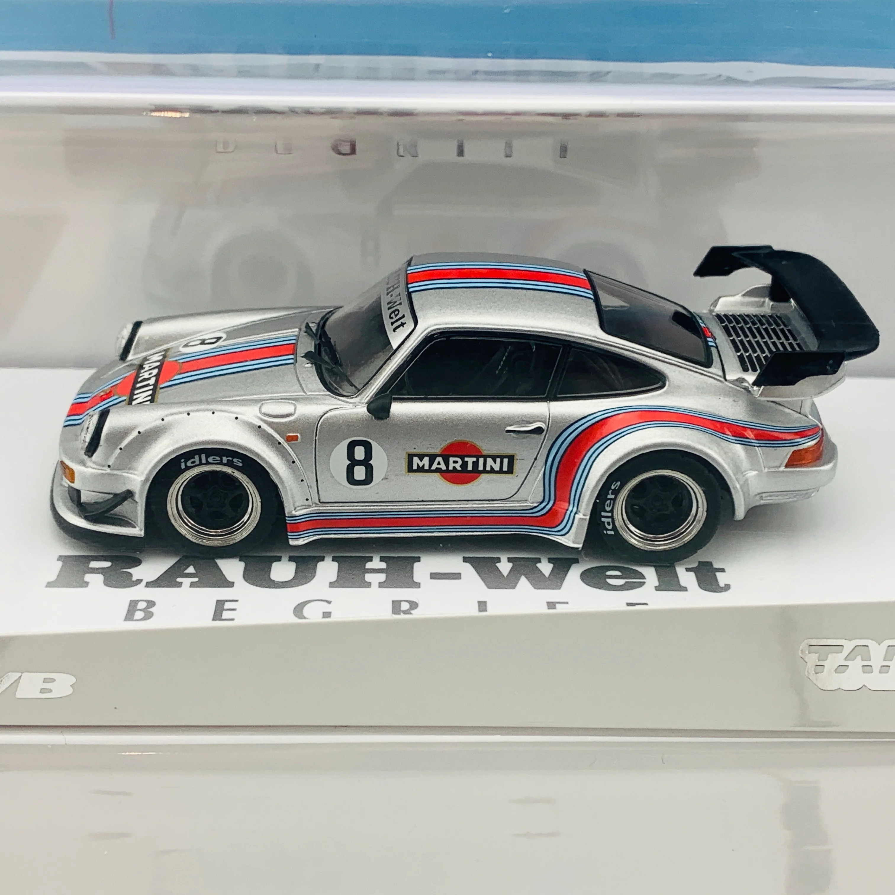 Tarmac Works 1/43 RWB 930 Silver Martini *** Asia Special Edition - Limited to 480 pcs *** T43-013-MA - Image 2
