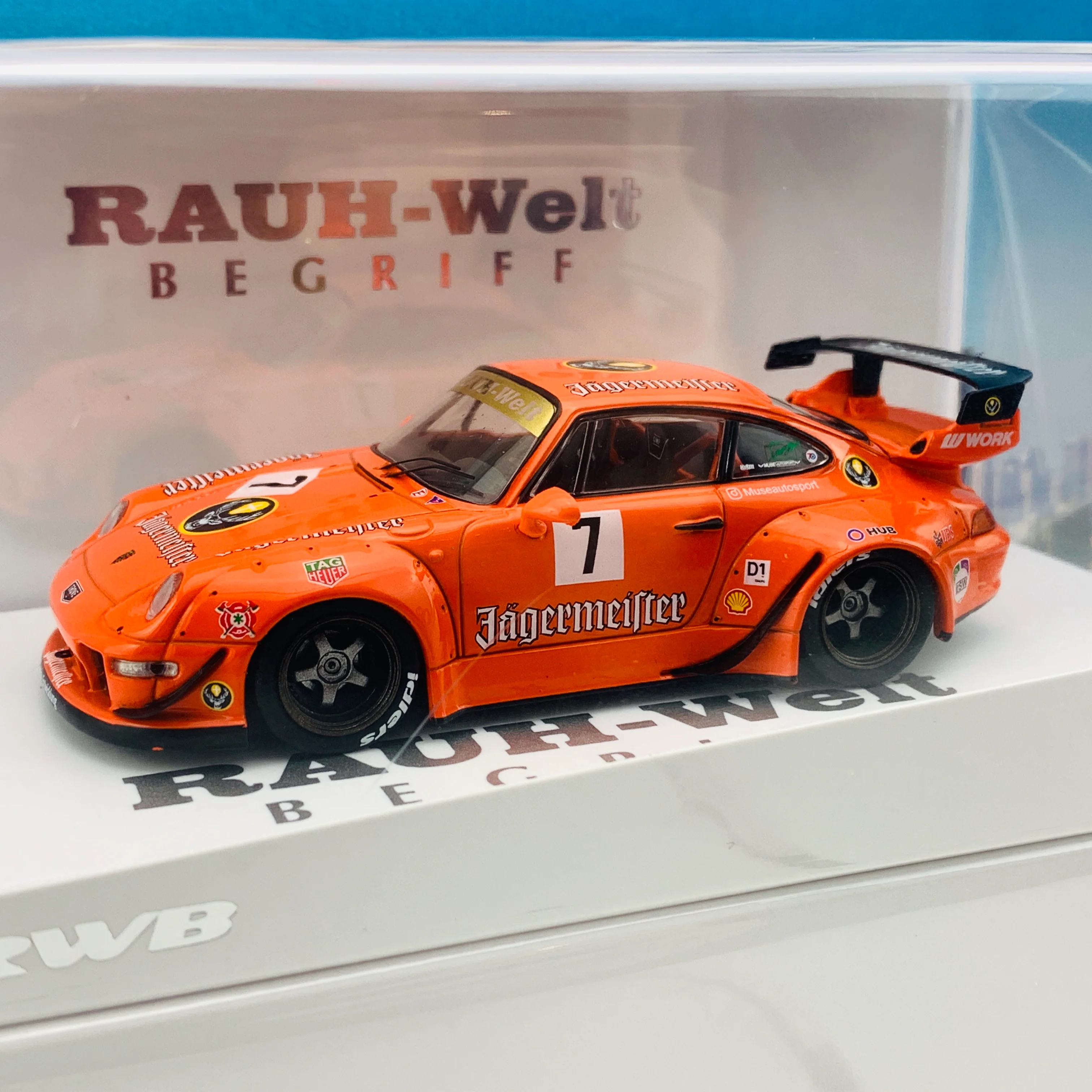 Tarmac Works 1/43 RWB 993 Jagermeister *** Asia Special Edition - Limited to 600 pcs *** T43-014-JA - Image 2