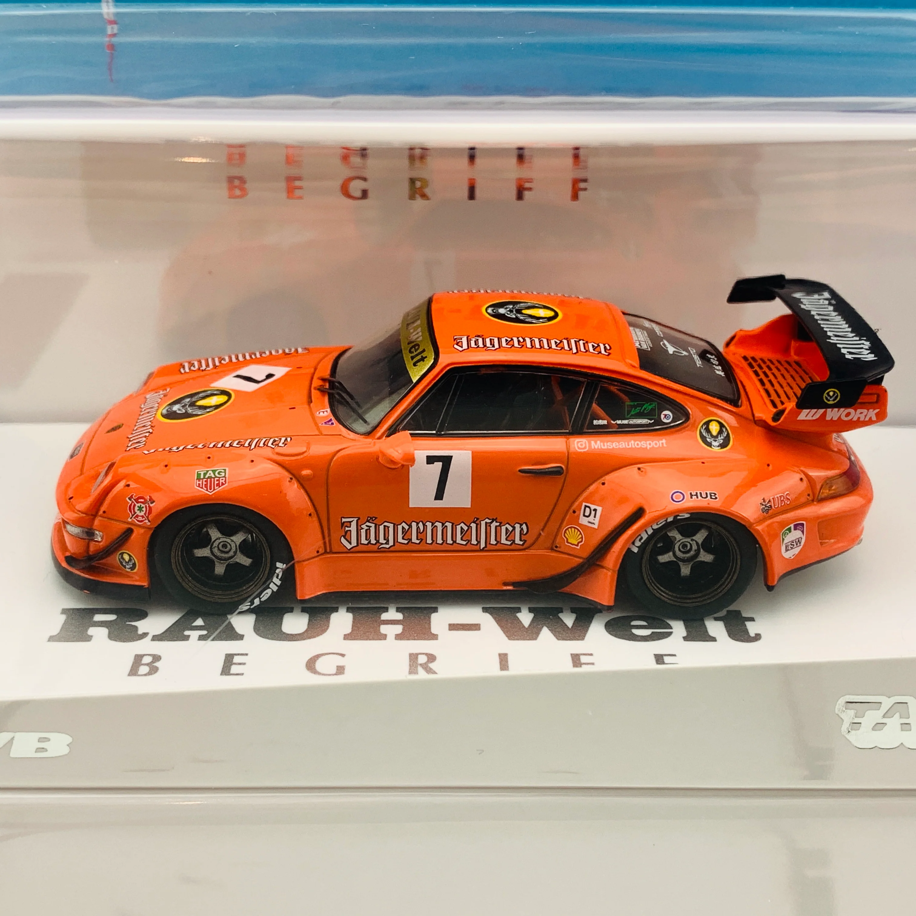 Tarmac Works 1/43 RWB 993 Jagermeister *** Asia Special Edition - Limited to 600 pcs *** T43-014-JA - Image 3