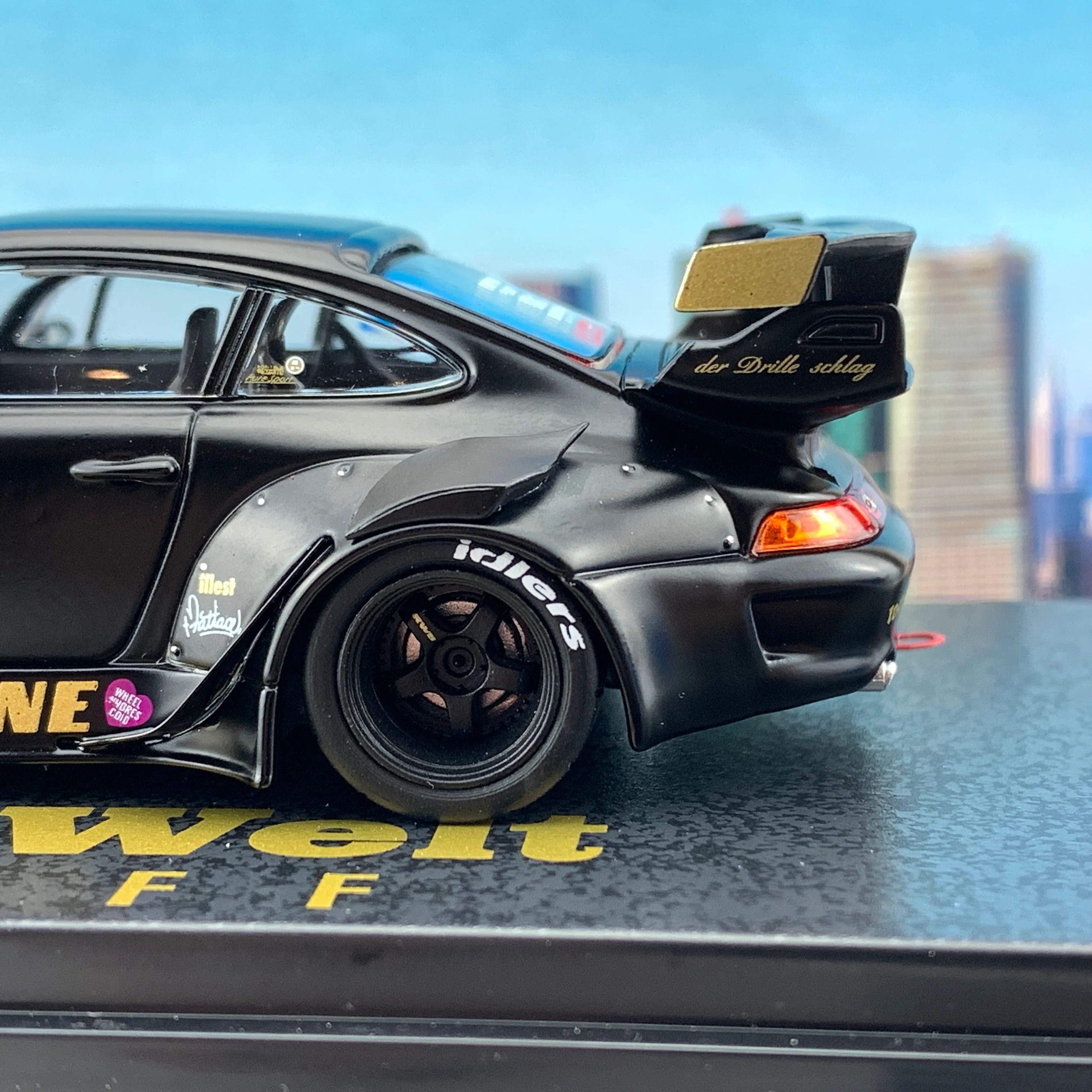 Tarmac Works 1/43 RWB 993 OBA BONE T43-014-OB - Image 7
