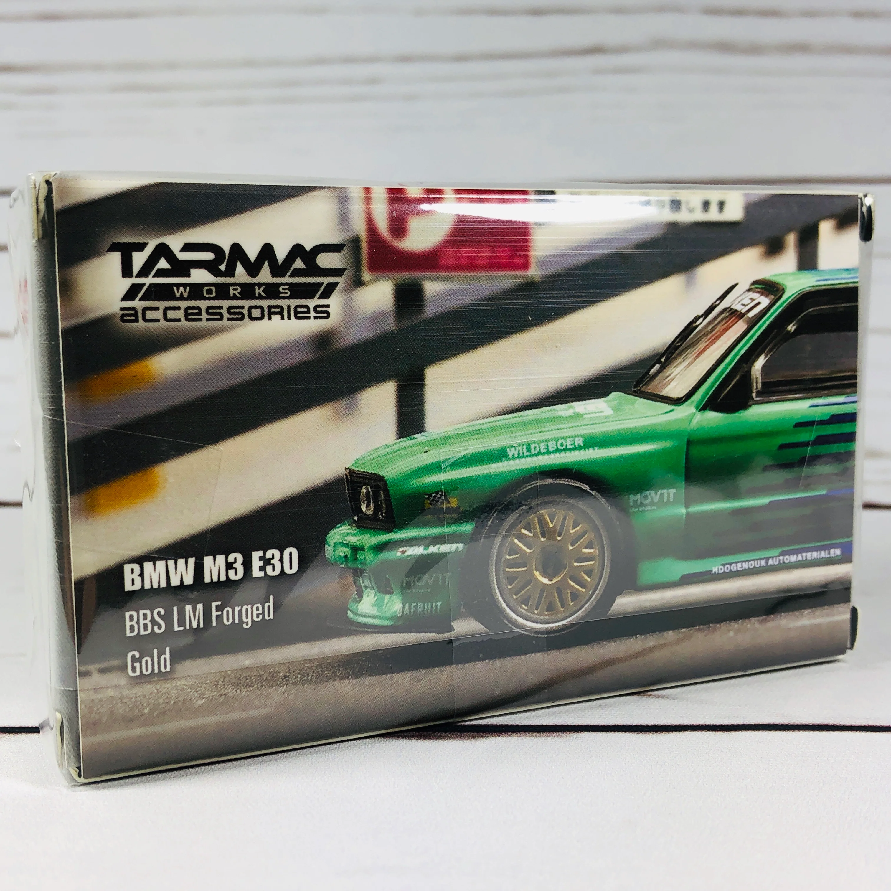 Tarmac Works 1/64 Accessories BBS LM Forged Gold Wheel - Image 2