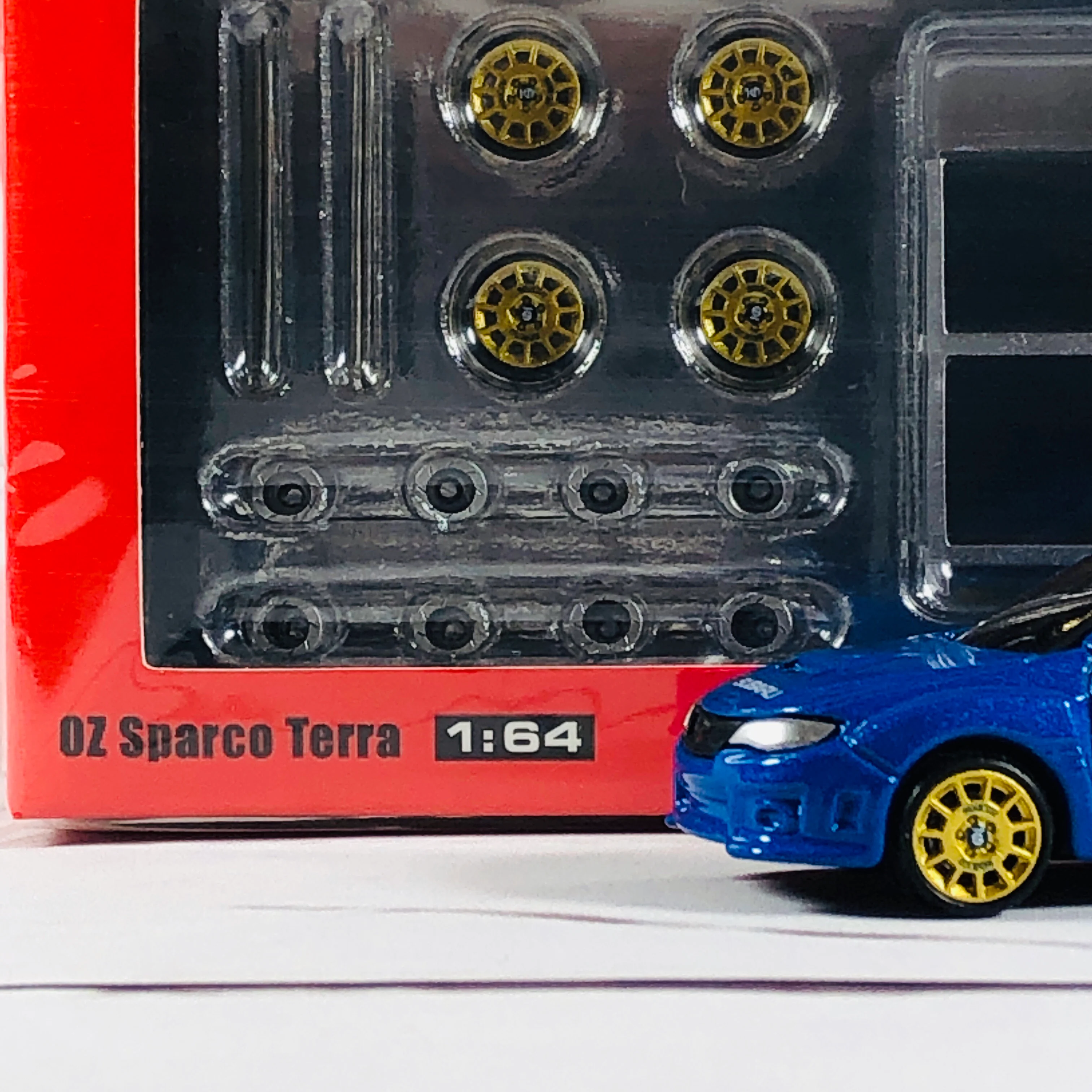 Tarmac Works 1/64 Accessories OZ Sparco Terra Gold Wheel - Image 4