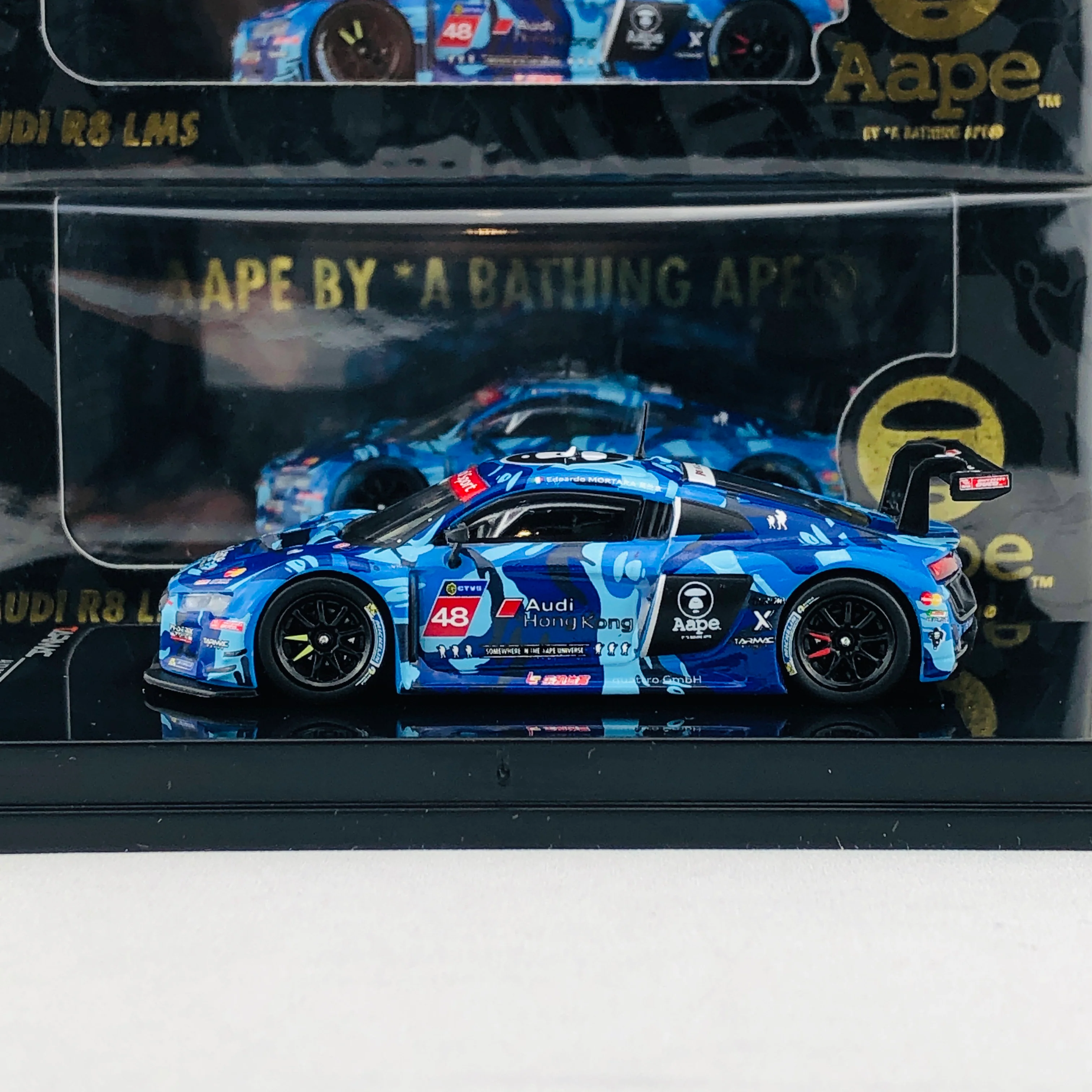 Tarmac Works 1/64 Audi R8 LMS - Audi R8 LMS Cup 2016 - Sepang Winner AAPE / Phoenix Racing Asia - Edoardo Mortara  T64-007-CUP16EM - Image 2