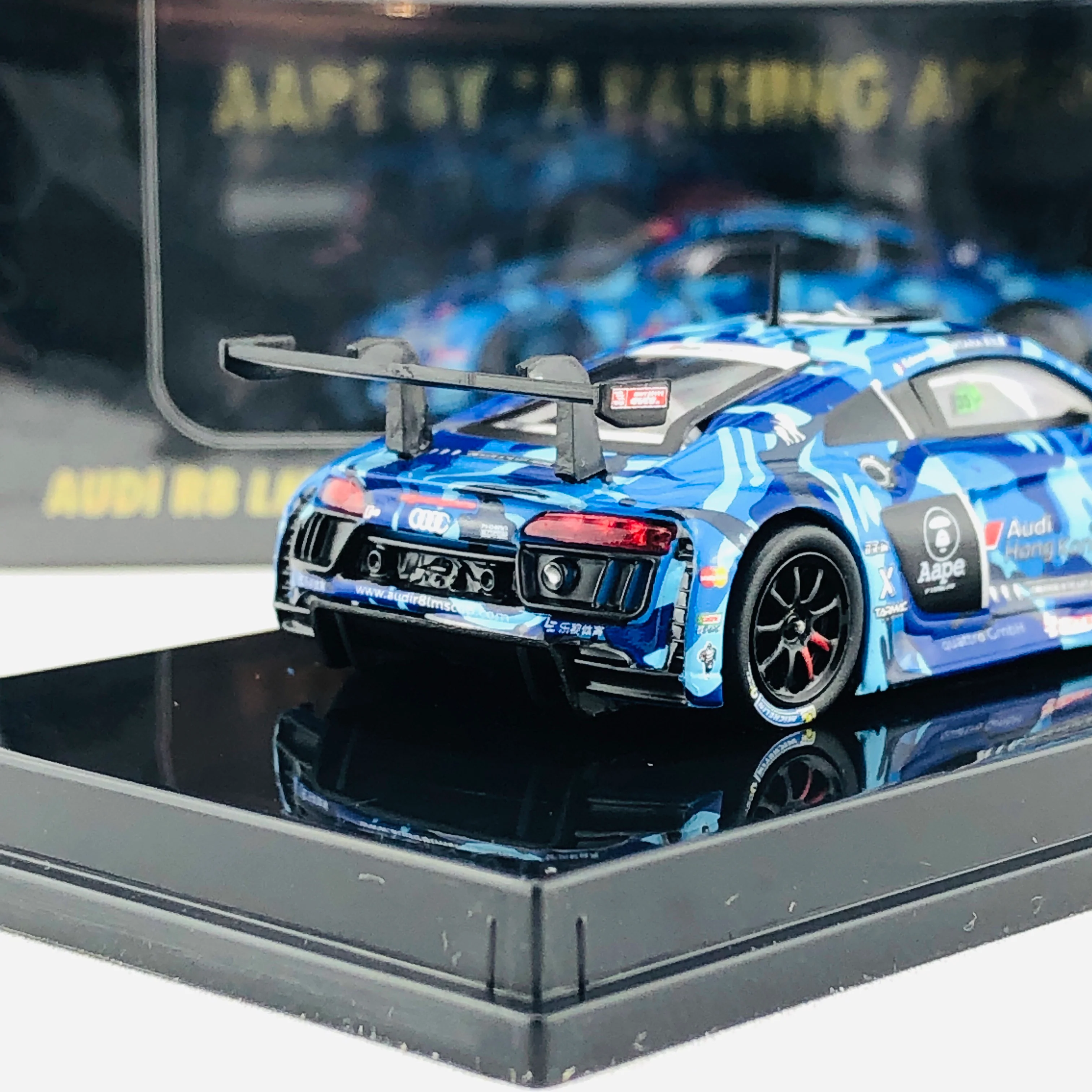 Tarmac Works 1/64 Audi R8 LMS - Audi R8 LMS Cup 2016 - Sepang Winner AAPE / Phoenix Racing Asia - Edoardo Mortara  T64-007-CUP16EM - Image 5