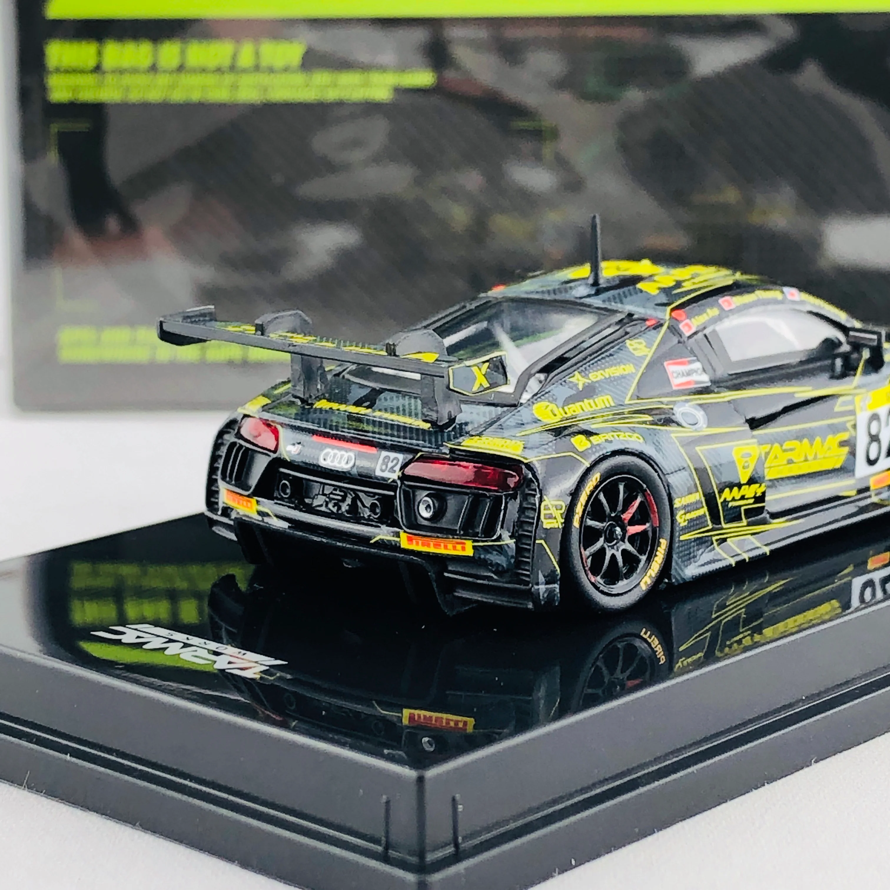 Tarmac Works 1/64 Audi R8 LMS - Super Taikyu Series 2018 AAPE / Alex Yoong / Shaun Thong / Alex Au T64-007-18ST82 - Image 5