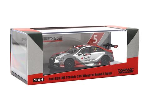 Tarmac Works 1/64 Audi RS3 LMS - TCR Asia 2017 - Audi HK/ Phoenix Racing Asia - Jasper Thong - Image 4