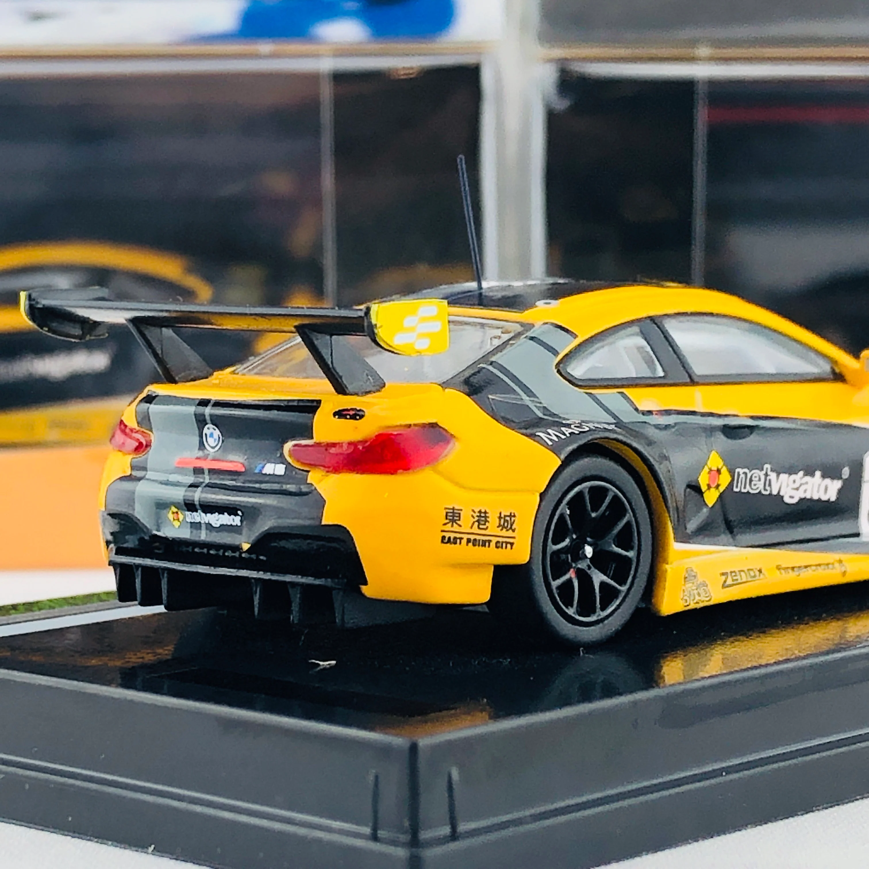 Tarmac Works 1/64 BMW M6 GTS eRacing GP Hong Kong Season 1 T64-020-eRGP18NE - Image 6