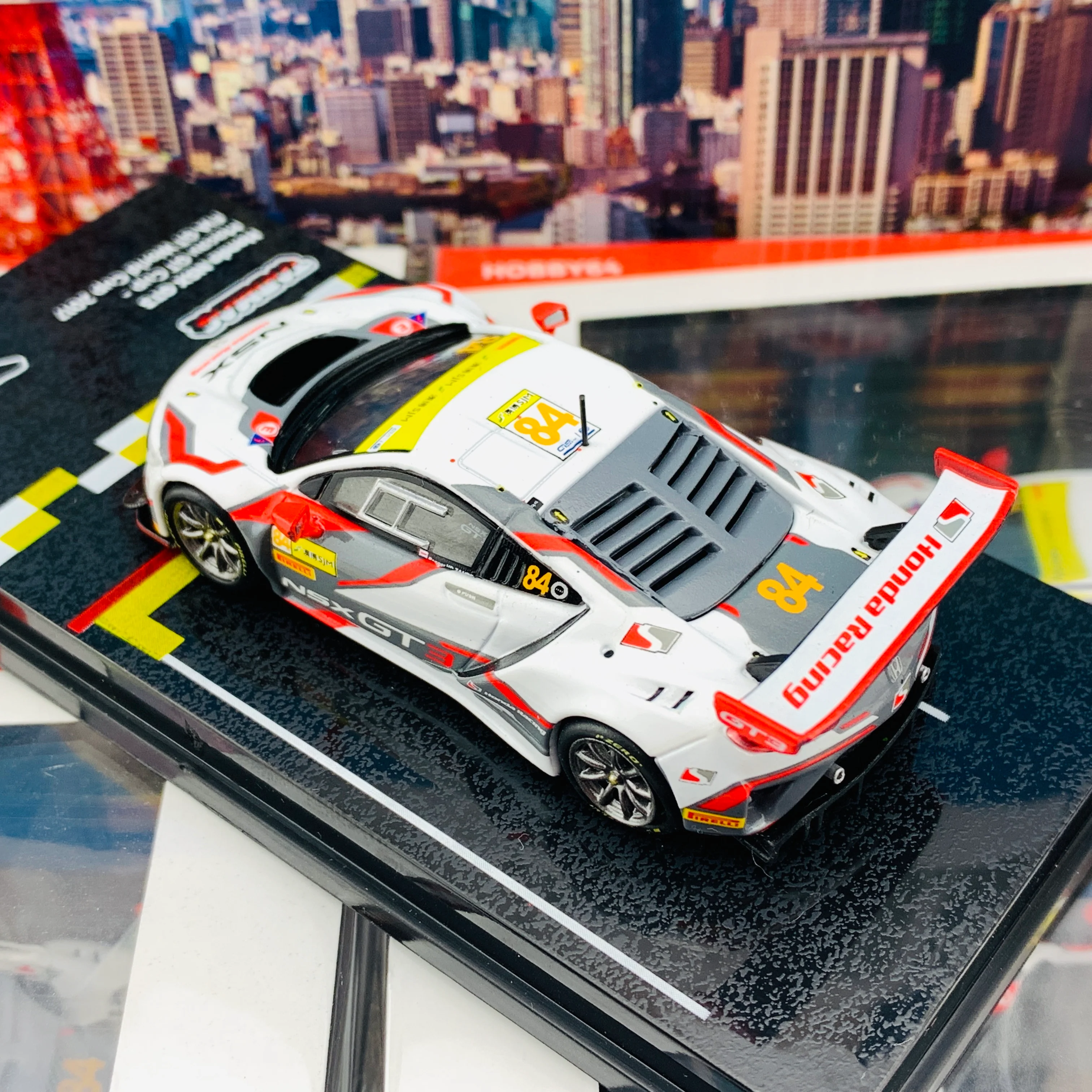 Tarmac Works 1/64 Hobby Collection Honda NSX GT3 Macau GT Cup - FIA GT World Cup 2017 T64-028-17MGT84 - Image 5