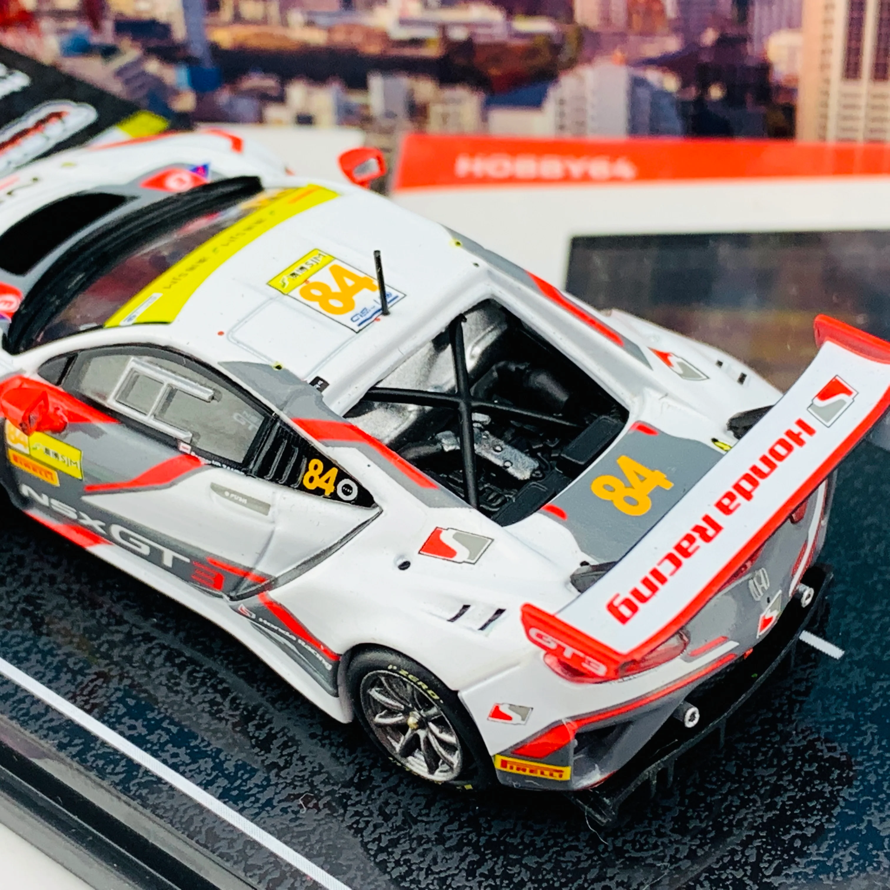Tarmac Works 1/64 Hobby Collection Honda NSX GT3 Macau GT Cup - FIA GT World Cup 2017 T64-028-17MGT84 - Image 7