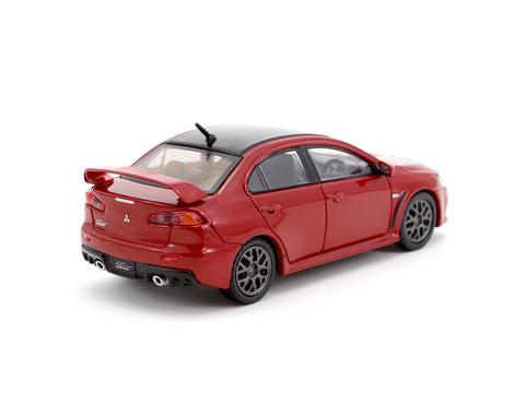 Tarmac Works 1/64 Mitsubishi Evo X Final Edition - Rally Red - Image 3