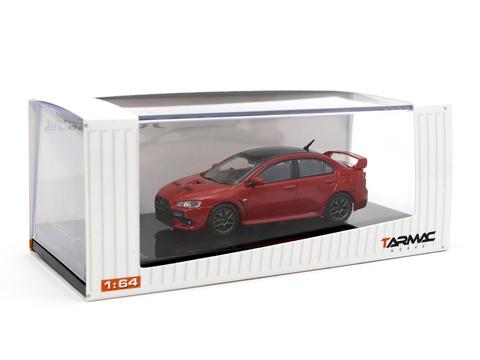 Tarmac Works 1/64 Mitsubishi Evo X Final Edition - Rally Red - Image 4