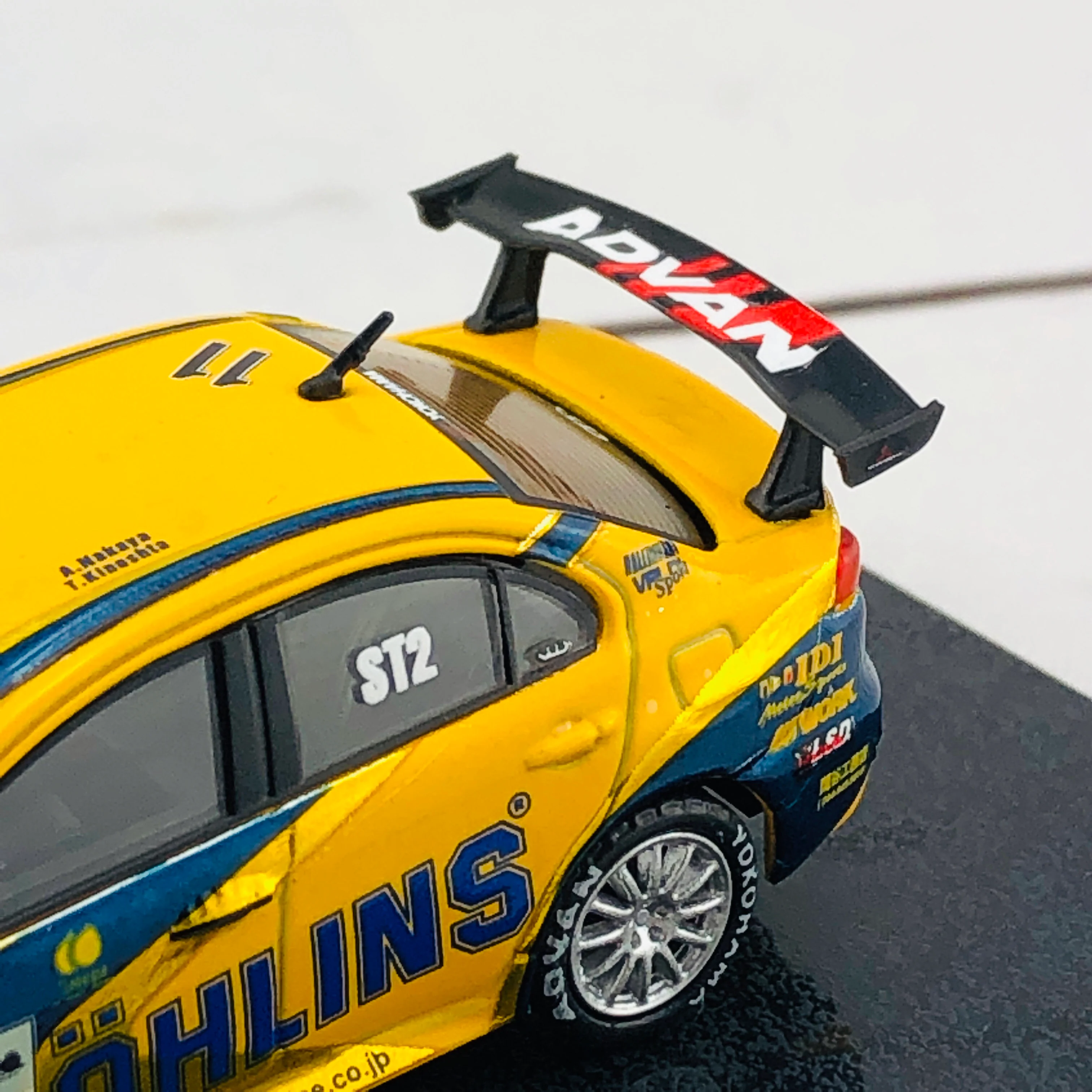 Tarmac Works 1/64 Mitsubishi Lancer Evolution X Super Taikyu Series 2008 #11 T64-004-OHL - Image 7