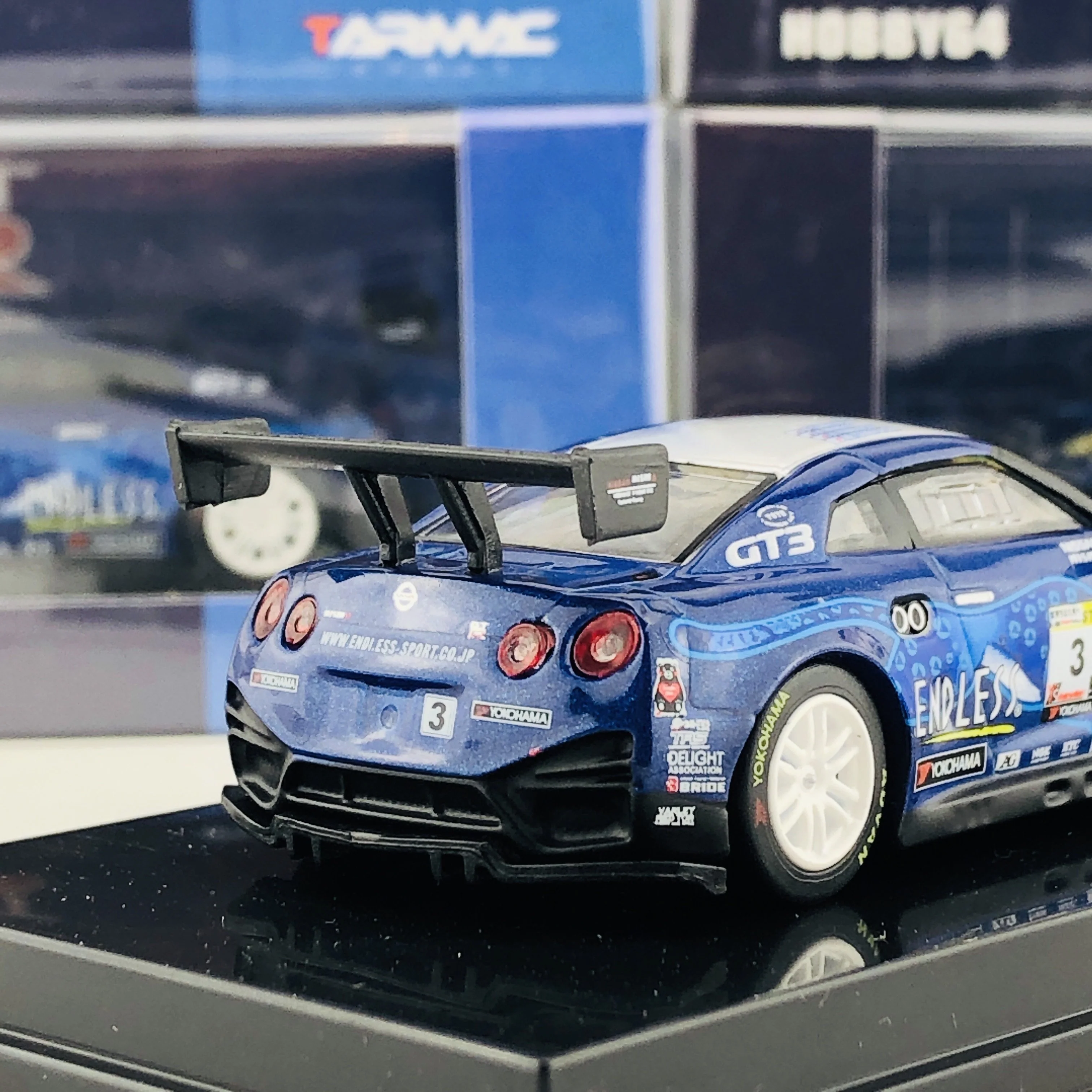 Tarmac Works 1/64 Nissan GTR NISMO GT3 Super Taikyu 2016 Taniguchi/Mineo/Yamauchi/Yanagida T64-005-ENL - Image 4