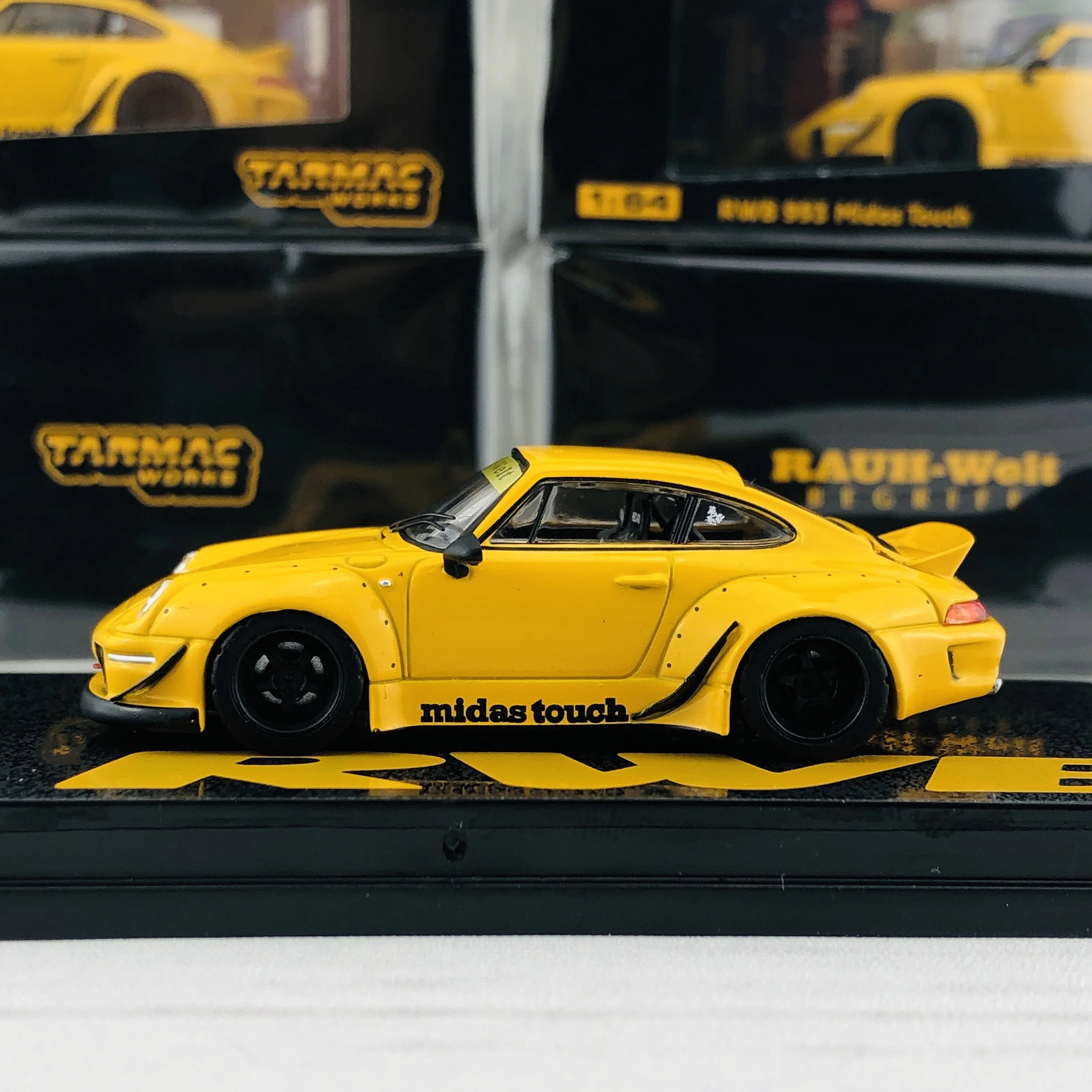 Tarmac Works 1/64 RWB 993 Midas Touch Malaysia Exclusive Model T64-017-MT - Image 2