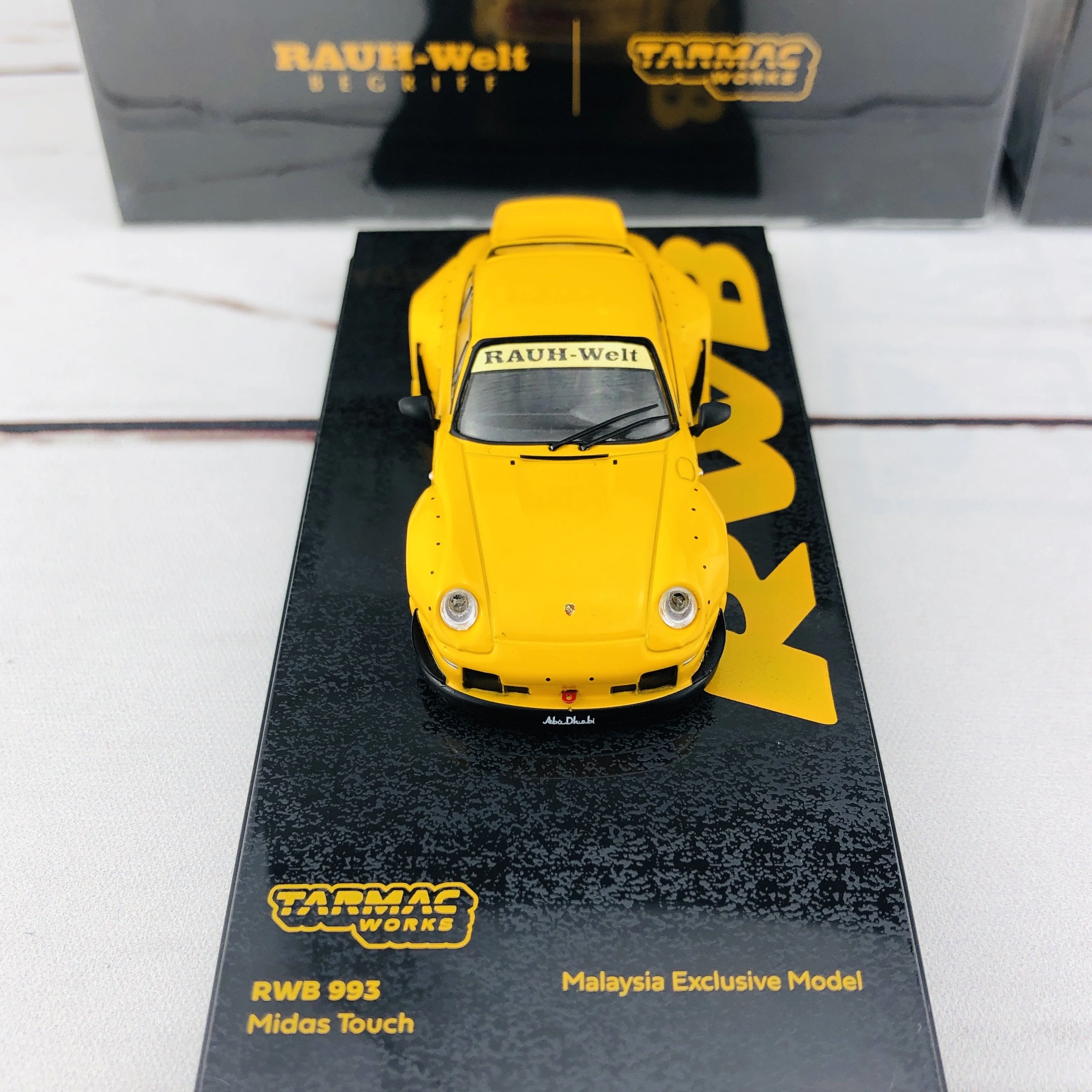Tarmac Works 1/64 RWB 993 Midas Touch Malaysia Exclusive Model T64-017-MT - Image 8