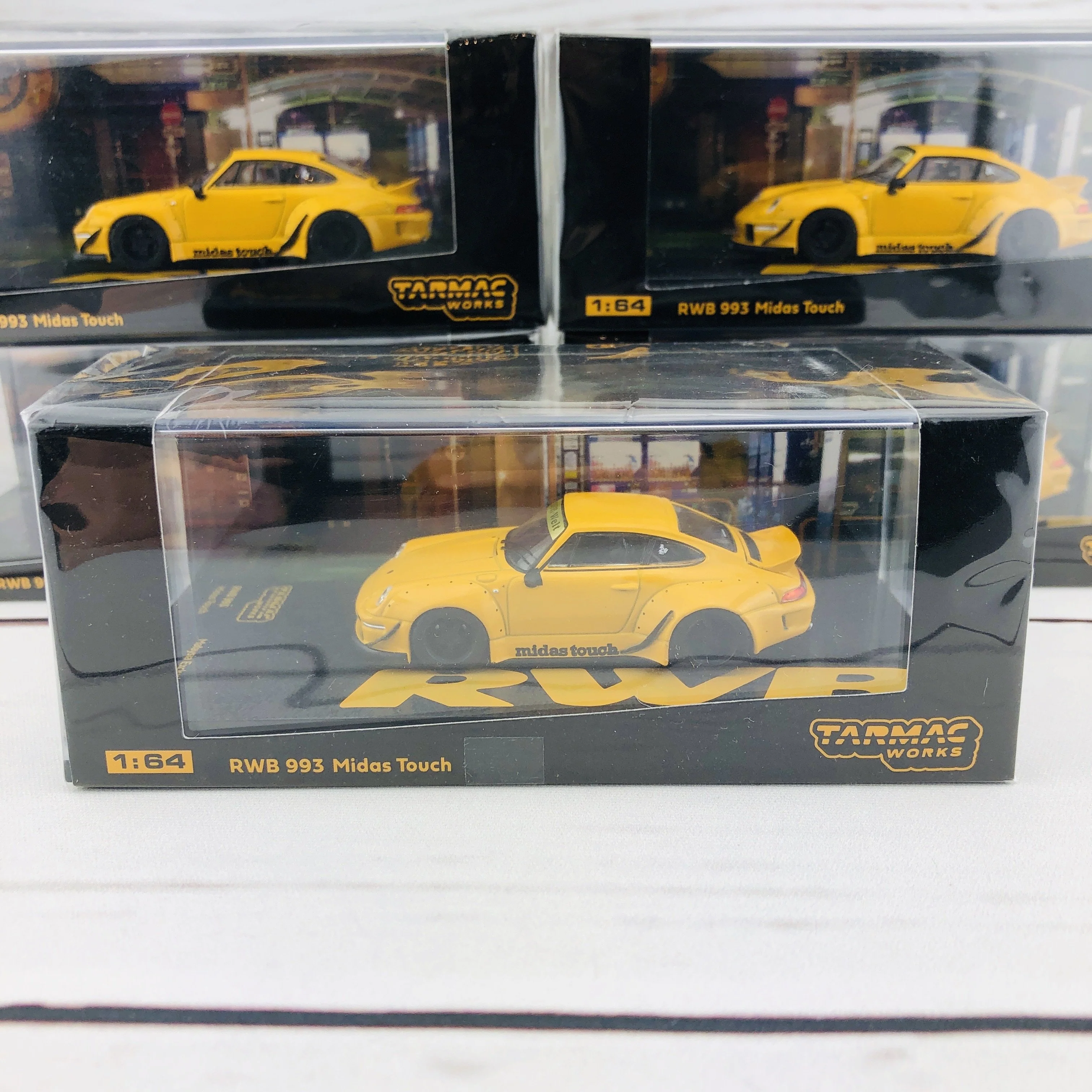 Tarmac Works 1/64 RWB 993 Midas Touch Malaysia Exclusive Model T64-017-MT - Image 9