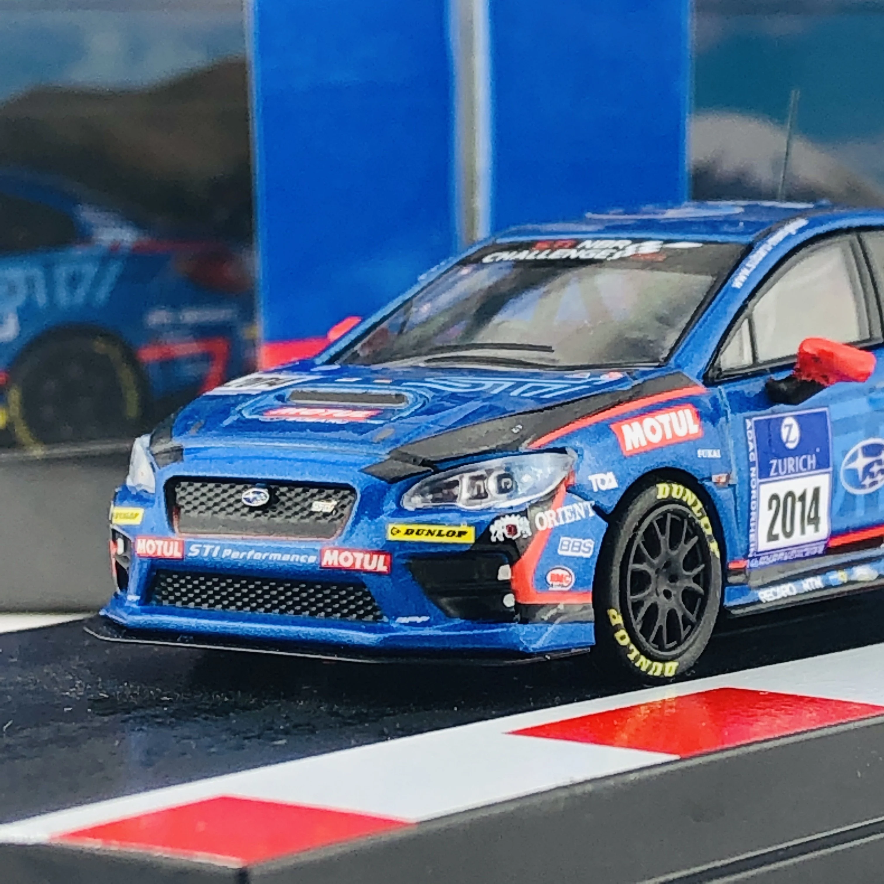 Tarmac Works 1/64 Subaru WRX STI NBR 24H Challenge 2014 T64-016-14N24 - Image 3