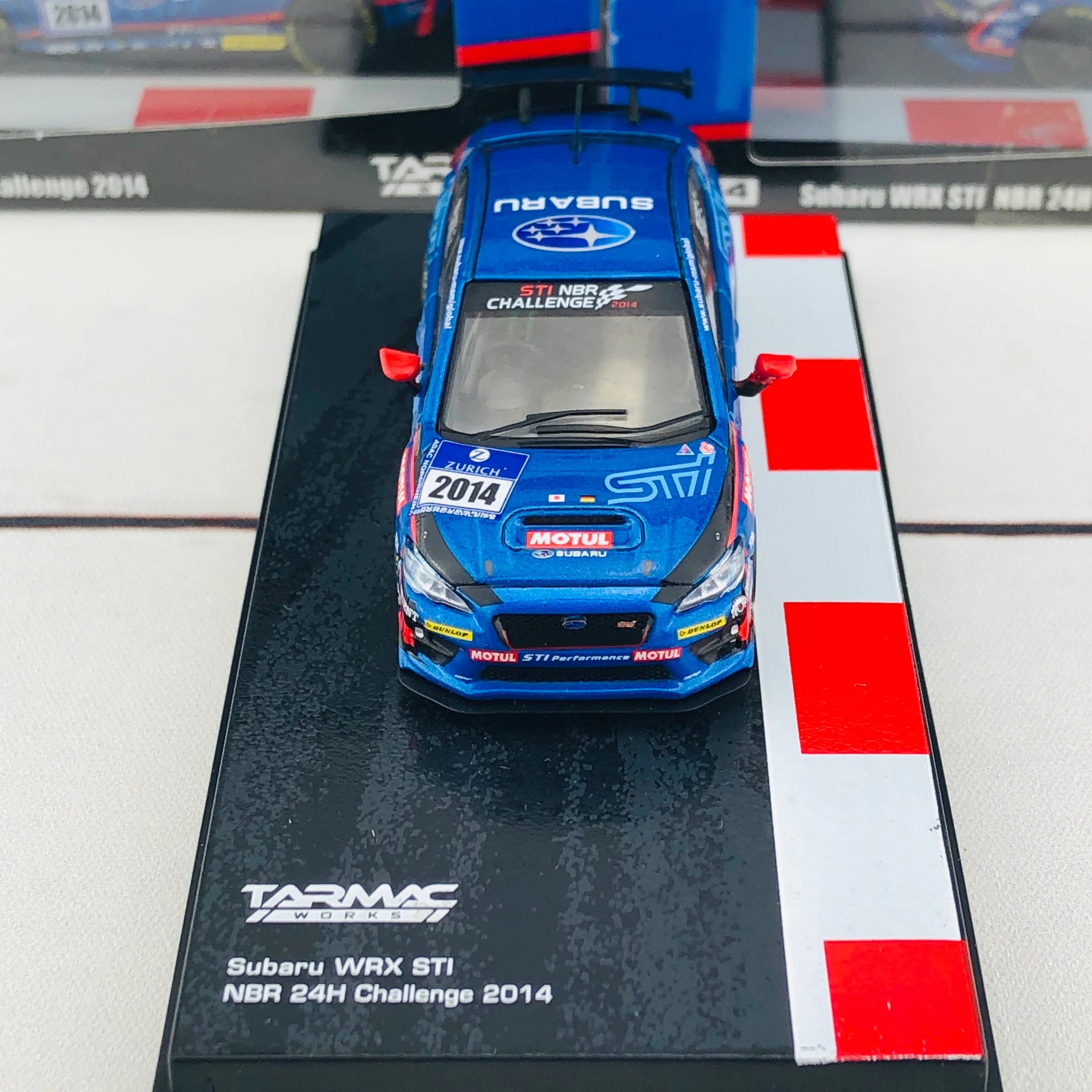 Tarmac Works 1/64 Subaru WRX STI NBR 24H Challenge 2014 T64-016-14N24 - Image 7