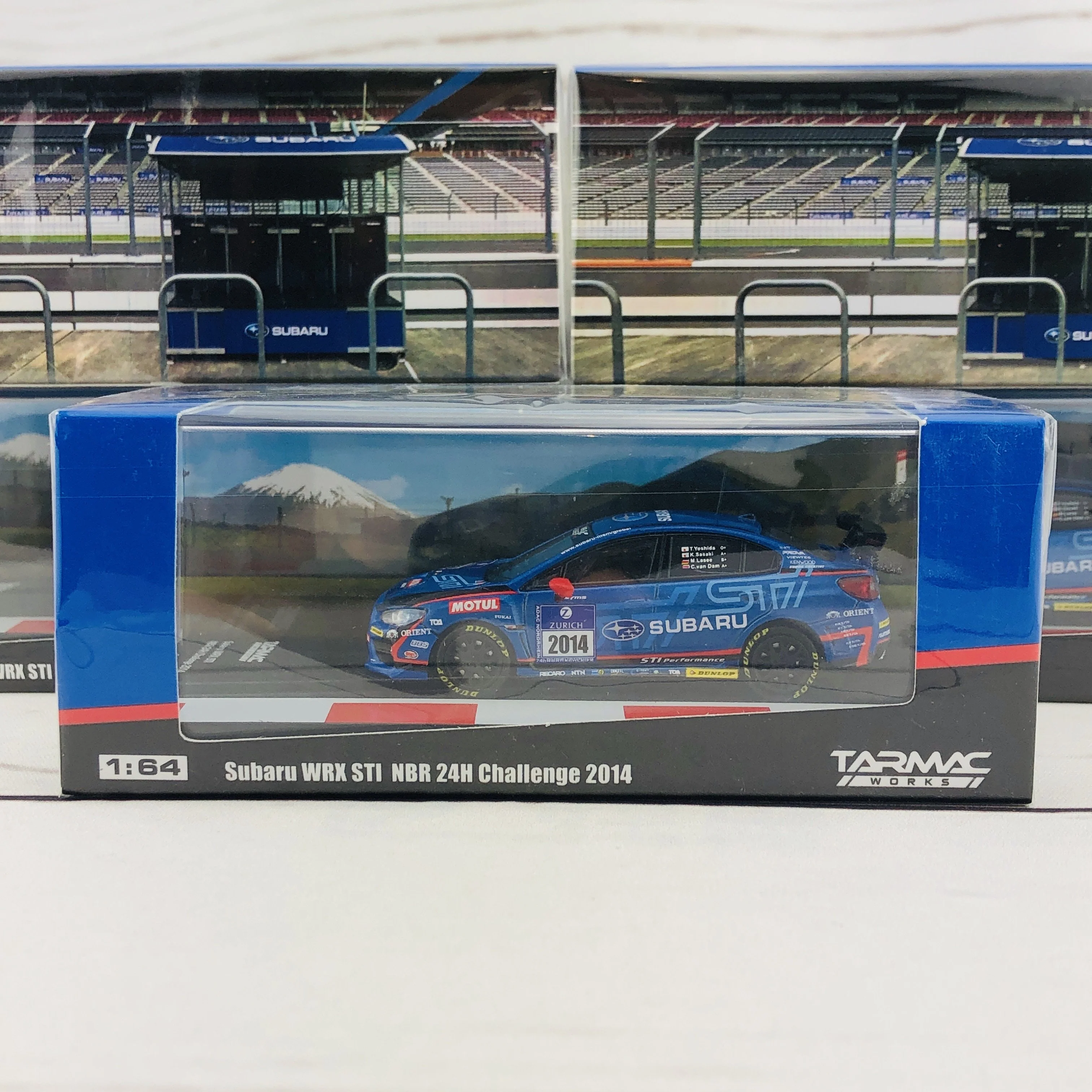 Tarmac Works 1/64 Subaru WRX STI NBR 24H Challenge 2014 T64-016-14N24 - Image 8