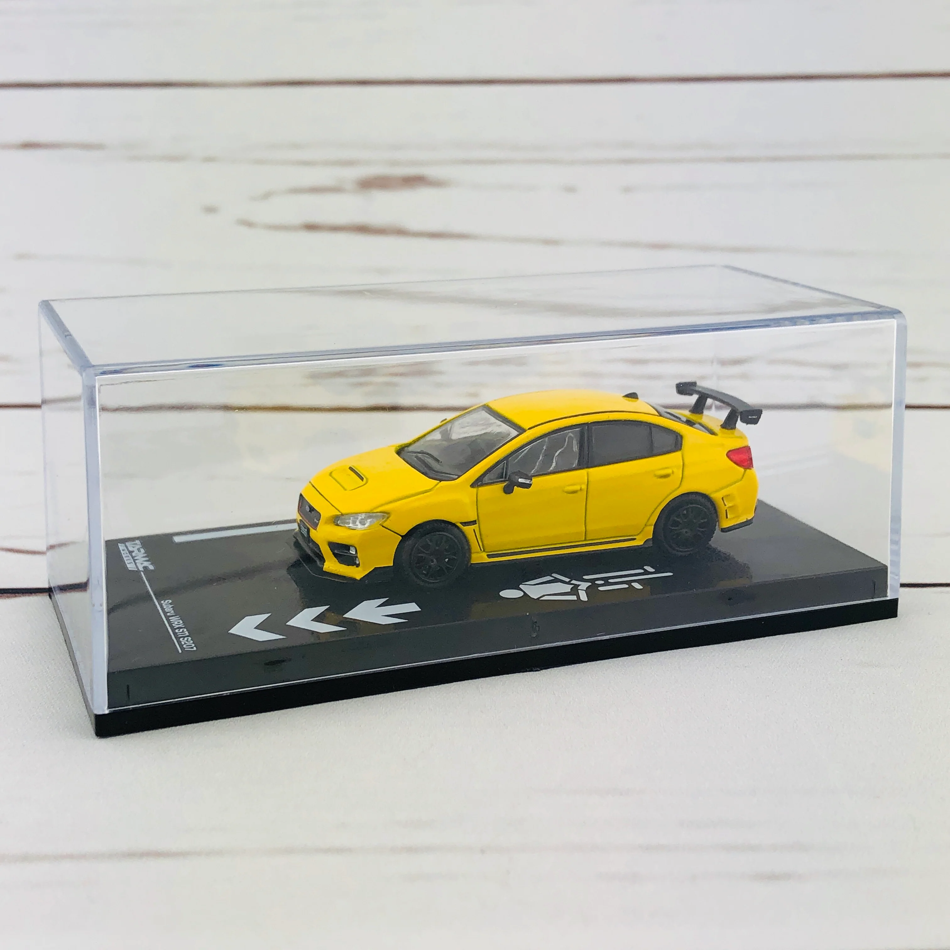 Tarmac Works 1/64 Subaru WRX STI S207 NBR Package Sunrise Yellow - Image 8