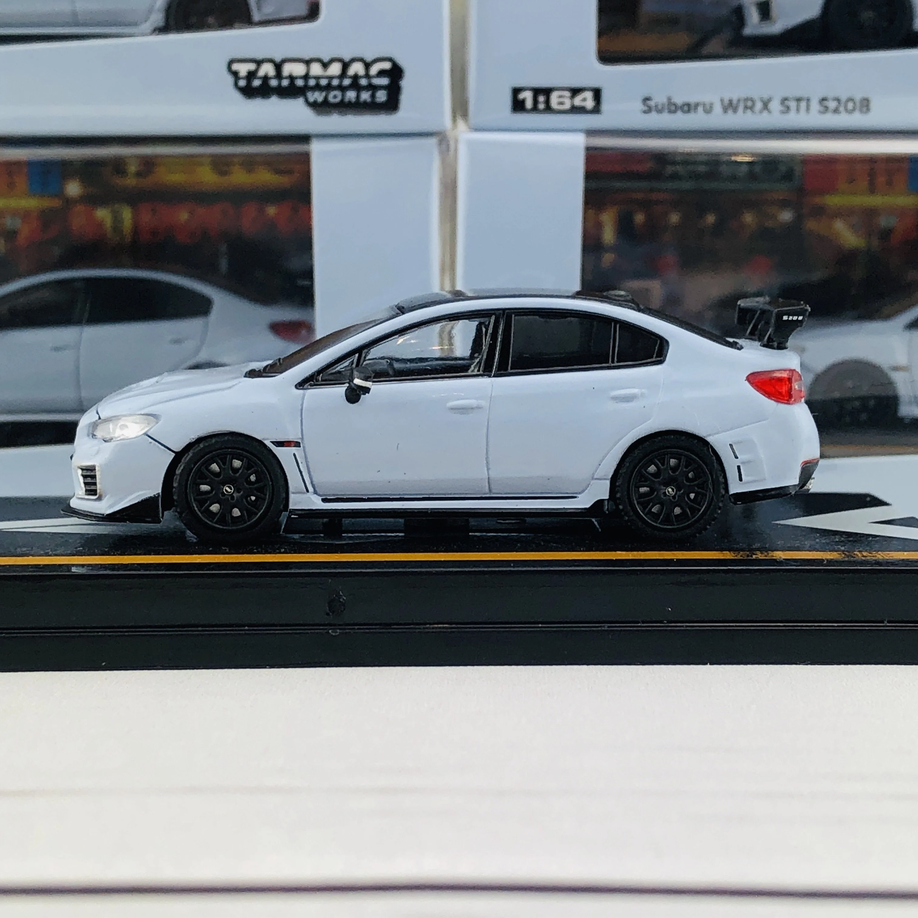 Tarmac Works 1/64 Subaru WRX STI S208 Grey T64-016-GY - Image 2