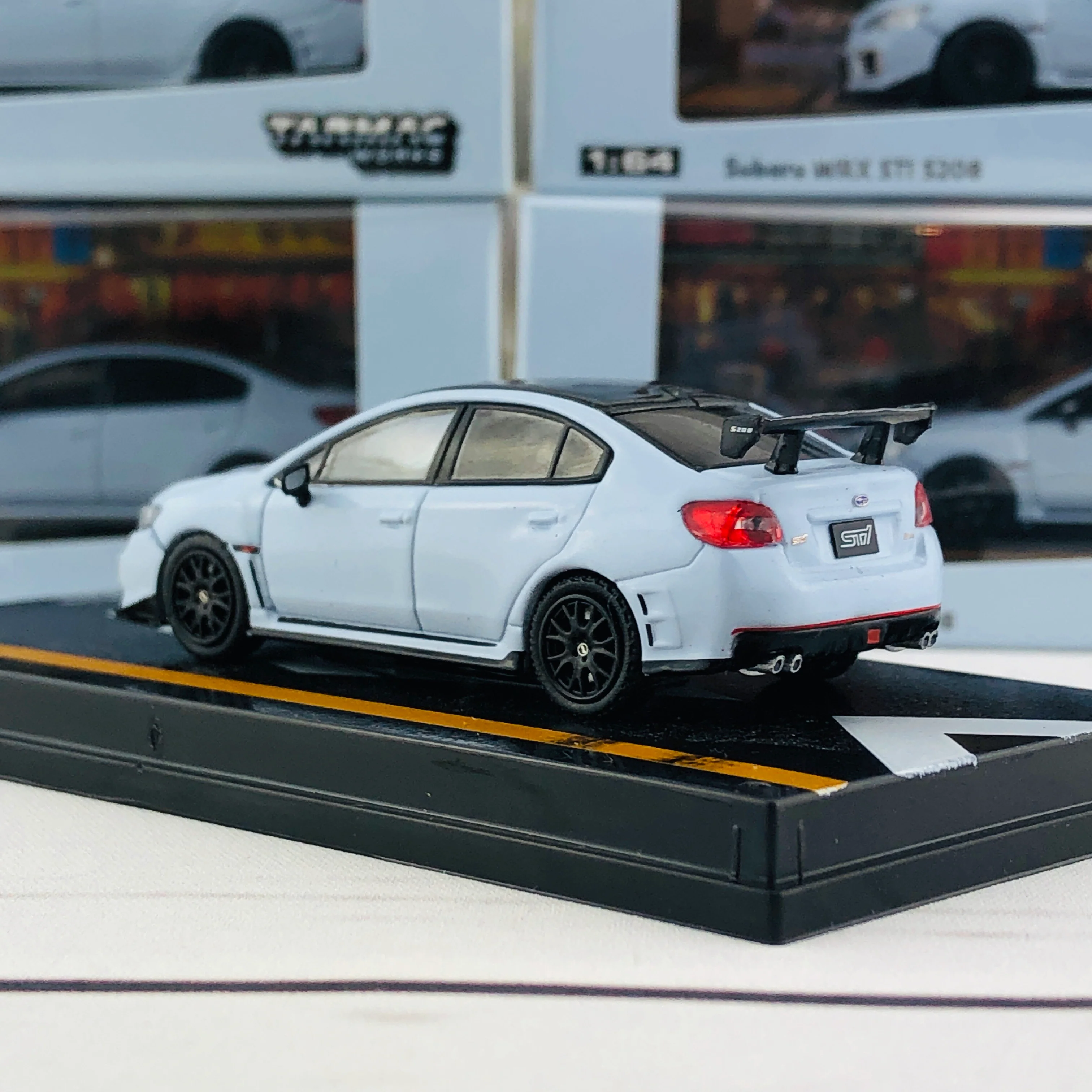 Tarmac Works 1/64 Subaru WRX STI S208 Grey T64-016-GY - Image 3