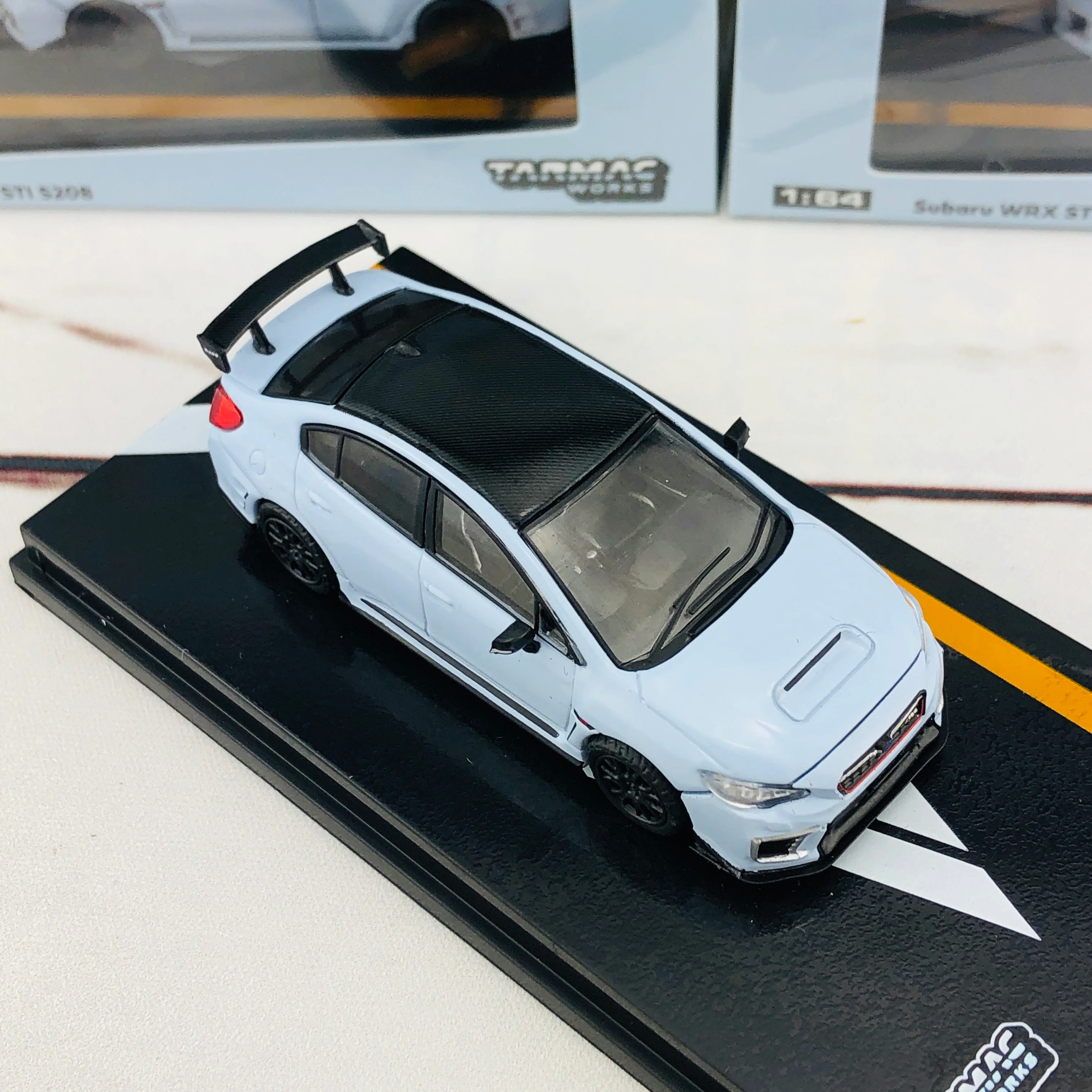 Tarmac Works 1/64 Subaru WRX STI S208 Grey T64-016-GY - Image 6