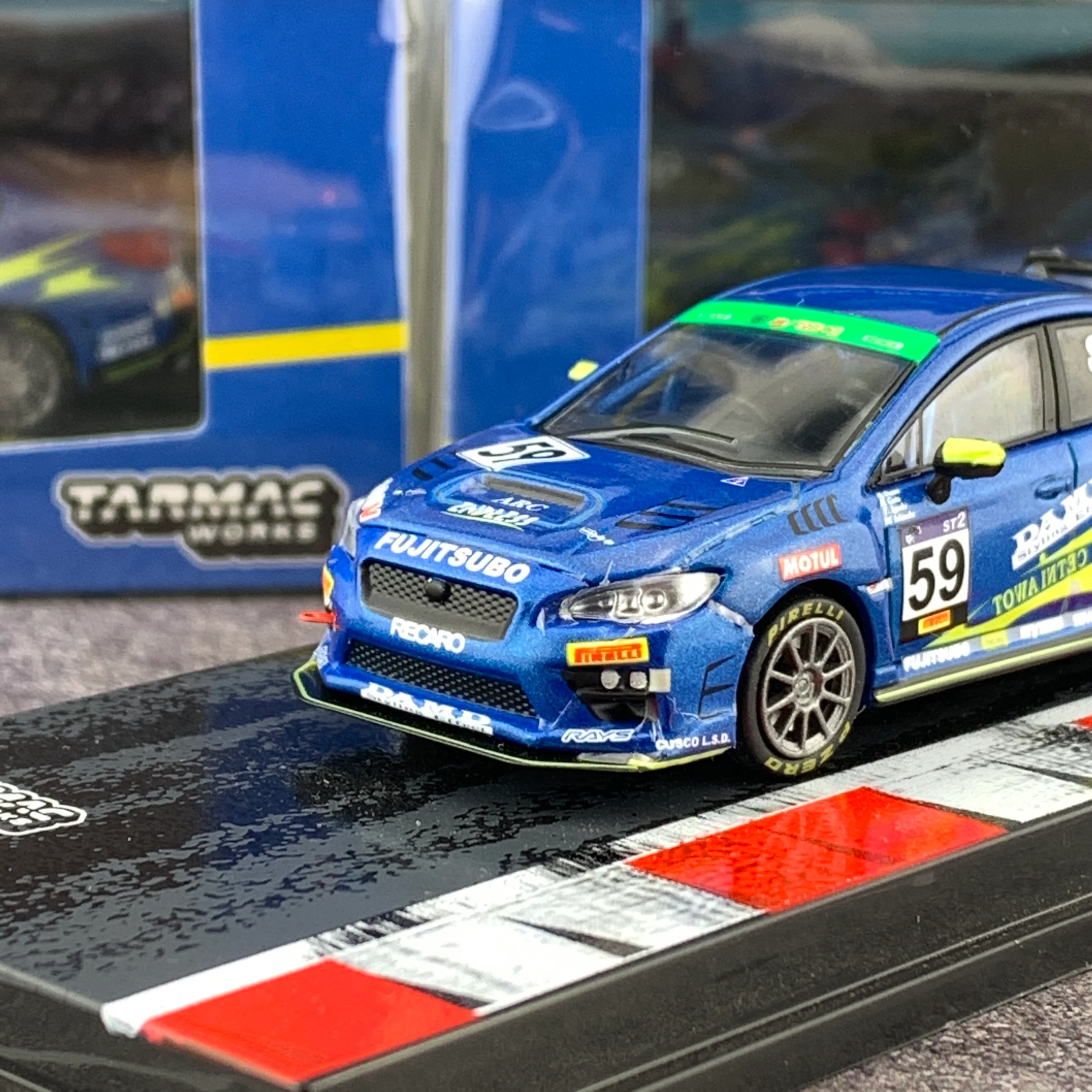 Tarmac Works 1/64 Subaru WRX STi Super Taikyu Series 2018 T64-016-18ST59 - Image 3