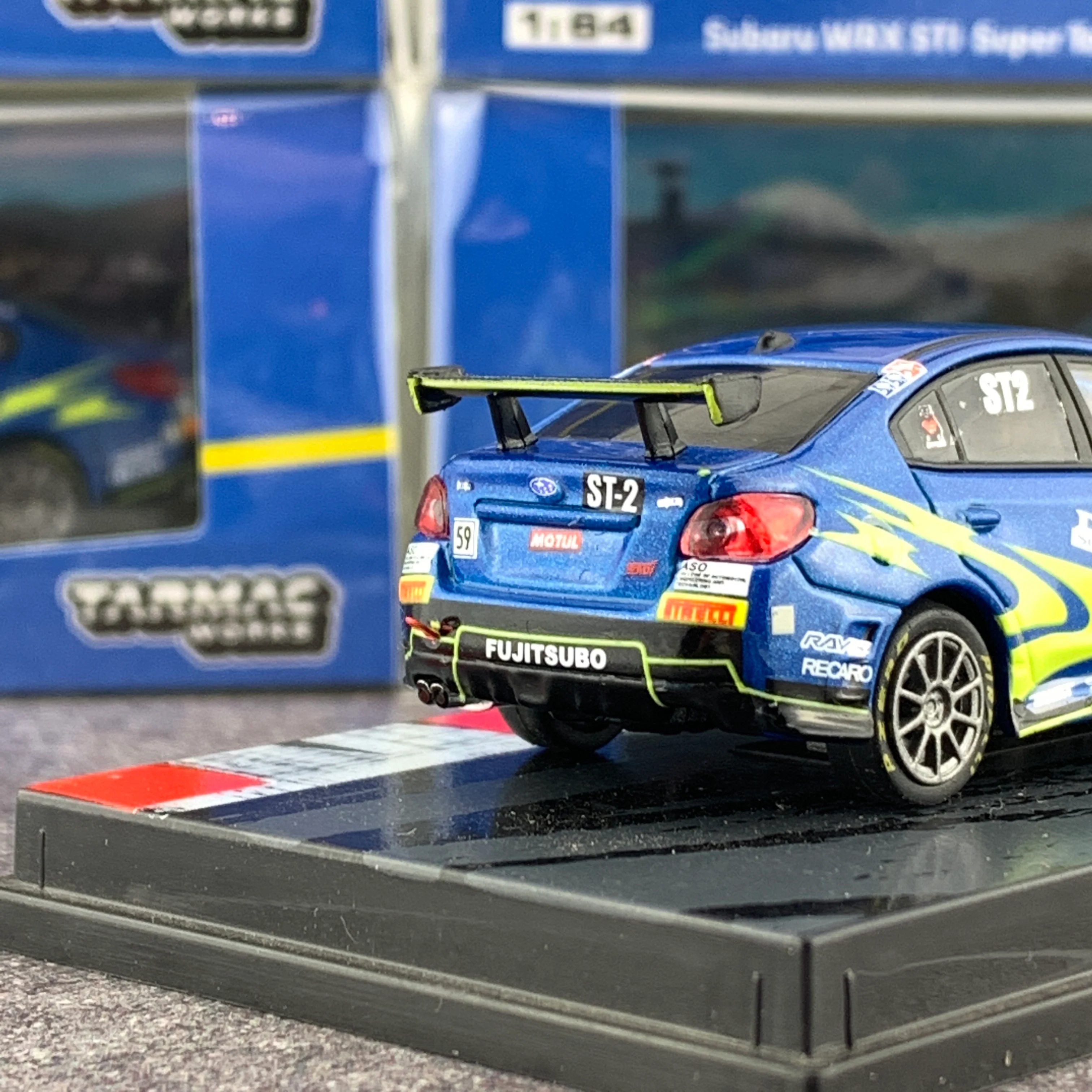 Tarmac Works 1/64 Subaru WRX STi Super Taikyu Series 2018 T64-016-18ST59 - Image 5