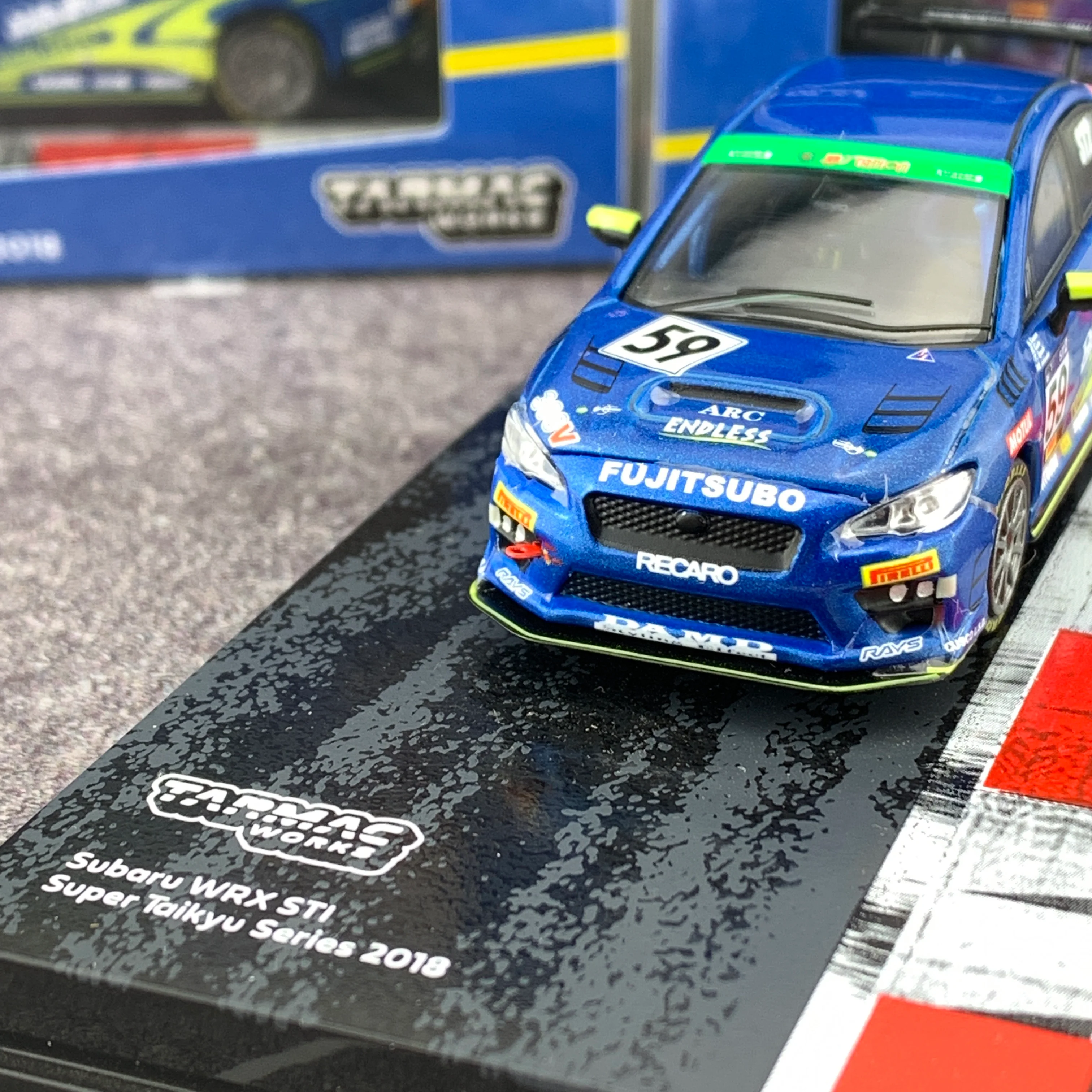 Tarmac Works 1/64 Subaru WRX STi Super Taikyu Series 2018 T64-016-18ST59 - Image 6