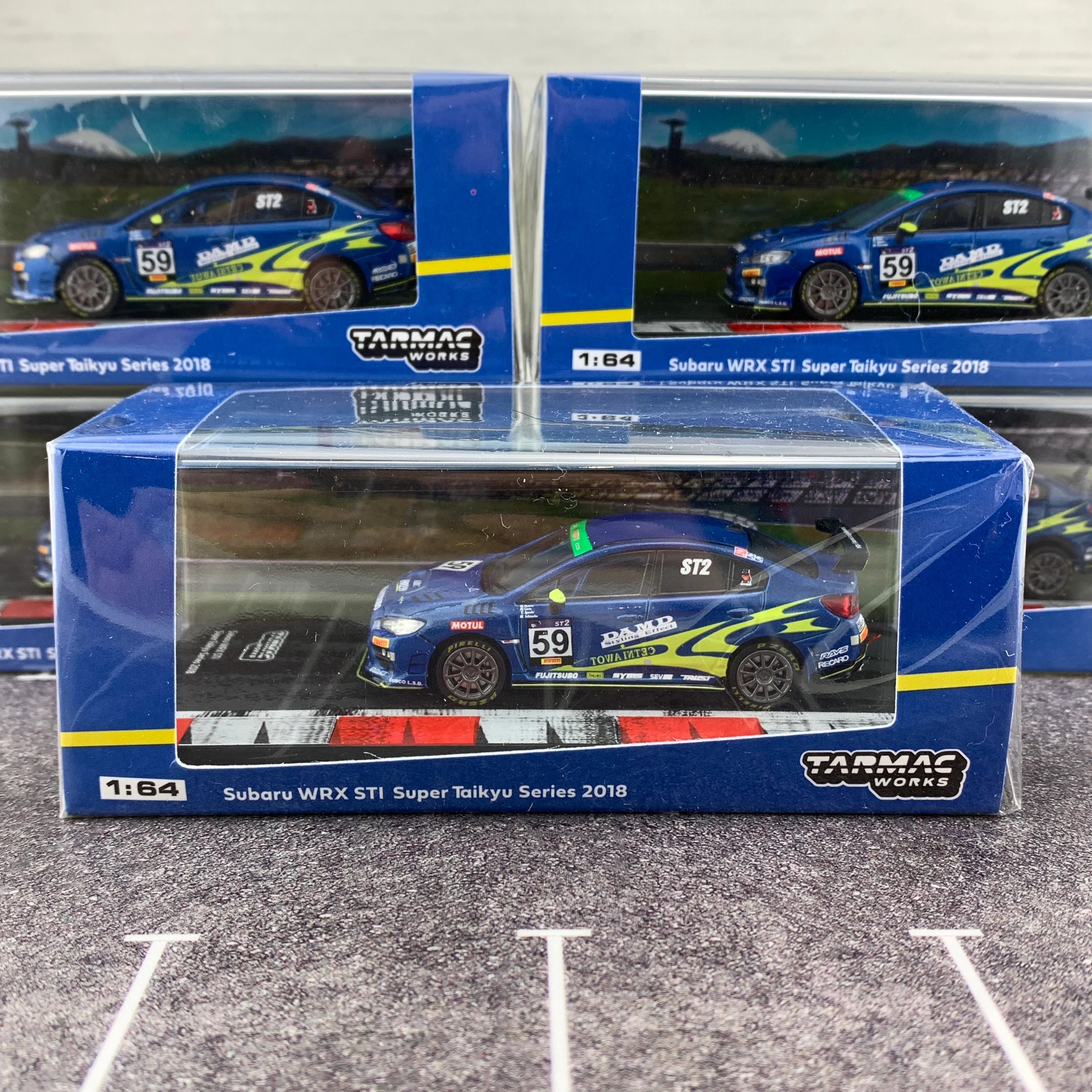 Tarmac Works 1/64 Subaru WRX STi Super Taikyu Series 2018 T64-016-18ST59 - Image 8