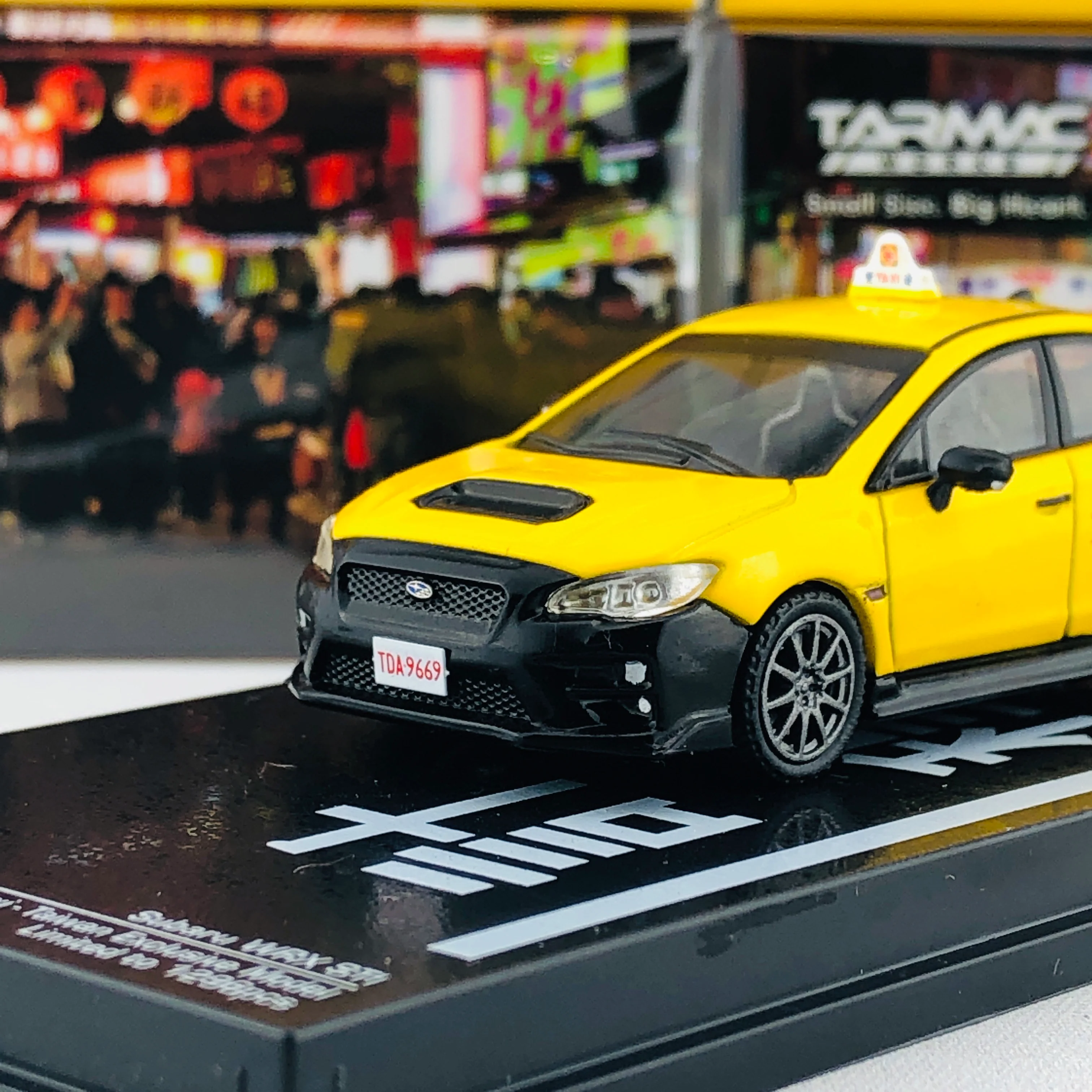 Tarmac Works 1/64 Subaru WRX STI Taiwan Taxi Limited to 1296 pcs T64-016-TA - Image 3