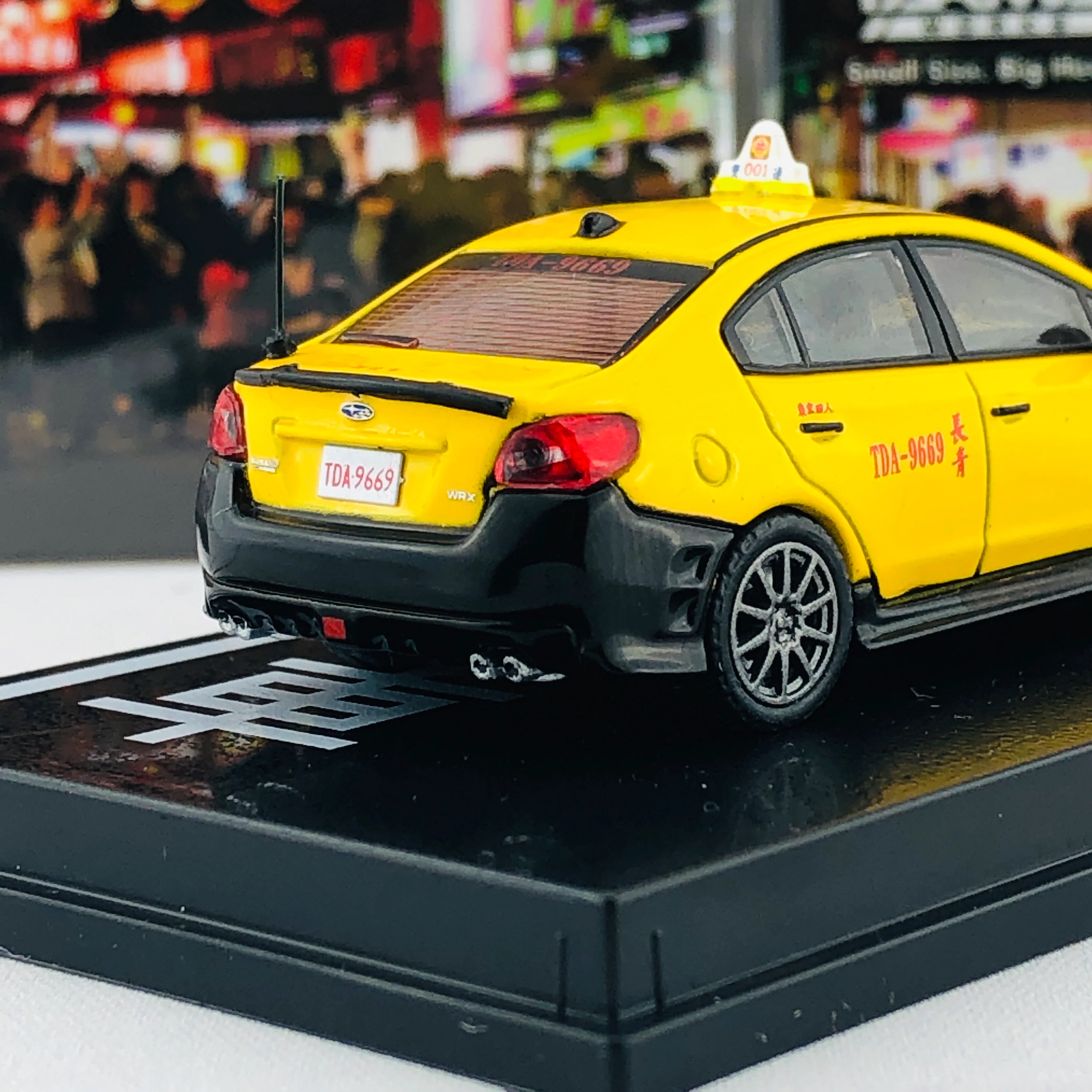 Tarmac Works 1/64 Subaru WRX STI Taiwan Taxi Limited to 1296 pcs T64-016-TA - Image 5