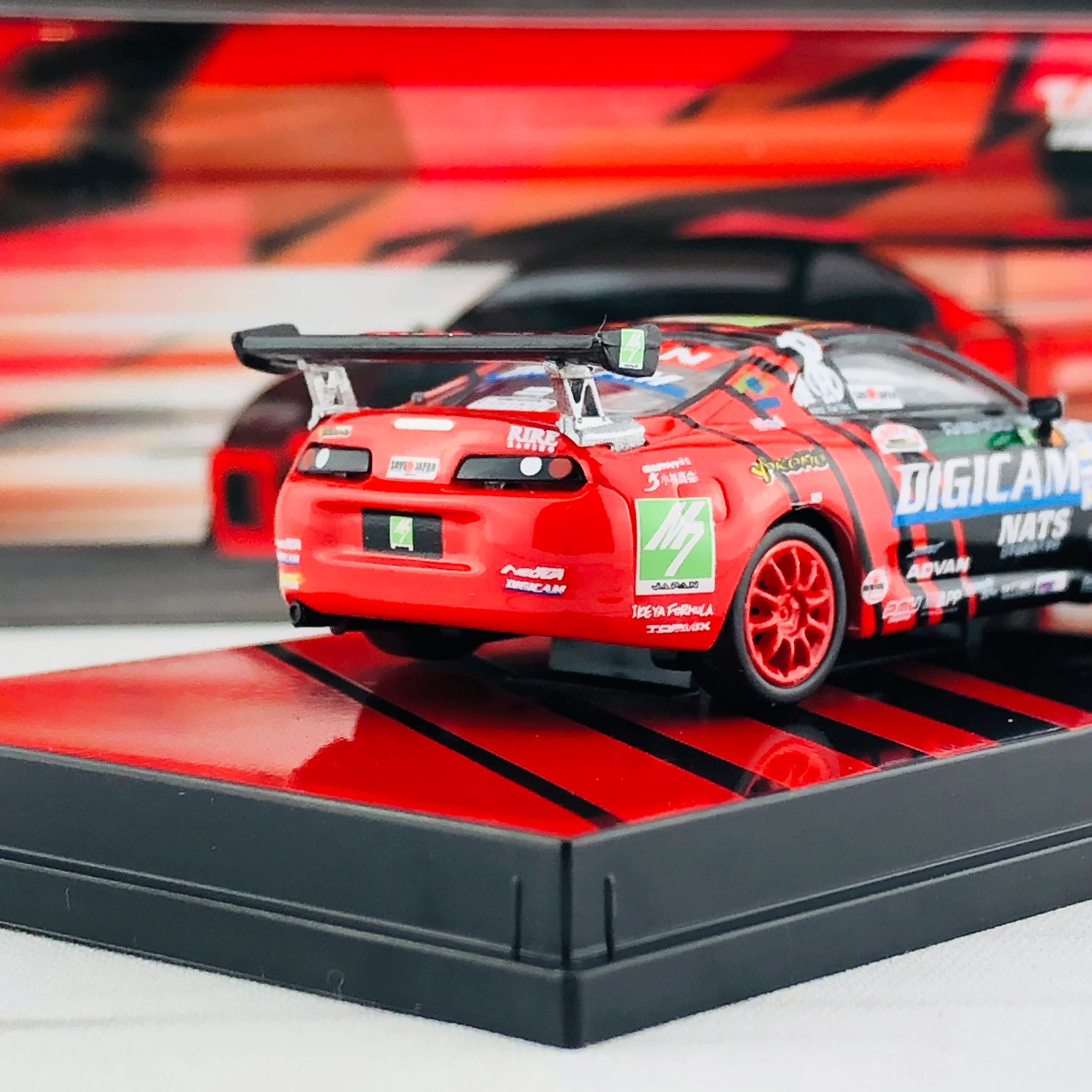 Tarmac Works 1/64 Toyota Supra D1 Grand Prix 2011 Max Orido T64-011-ADV - Image 5