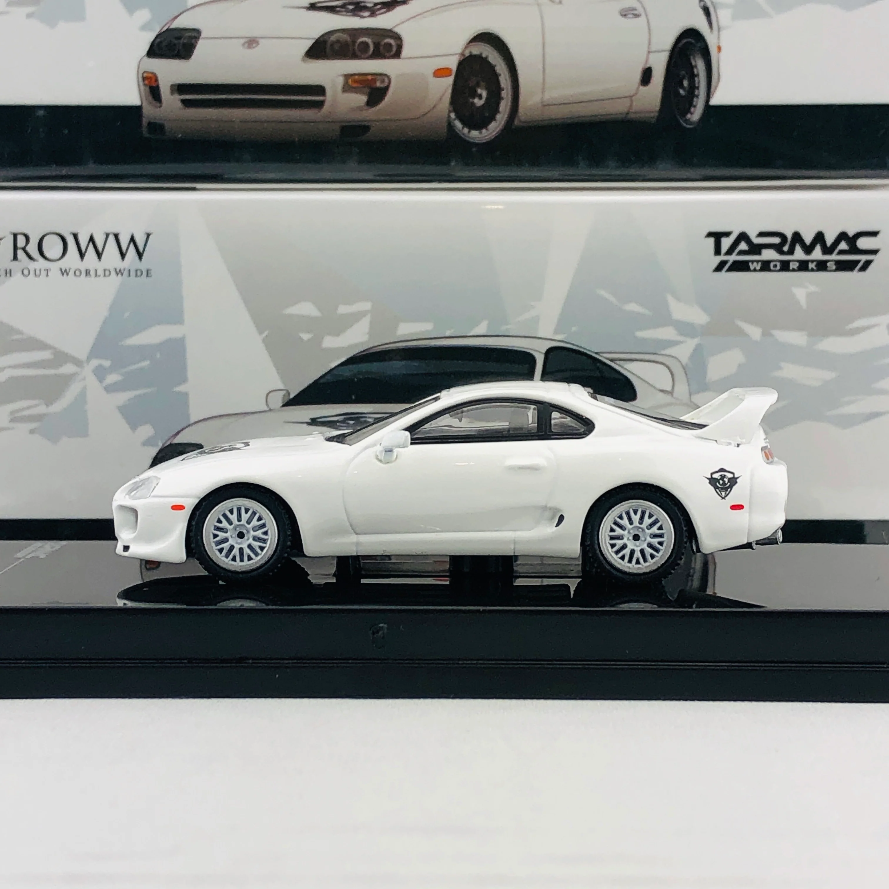 Tarmac Works 1/64 Toyota Supra ROWW Reach Out Worldwide T64-011-PAUL - Image 2