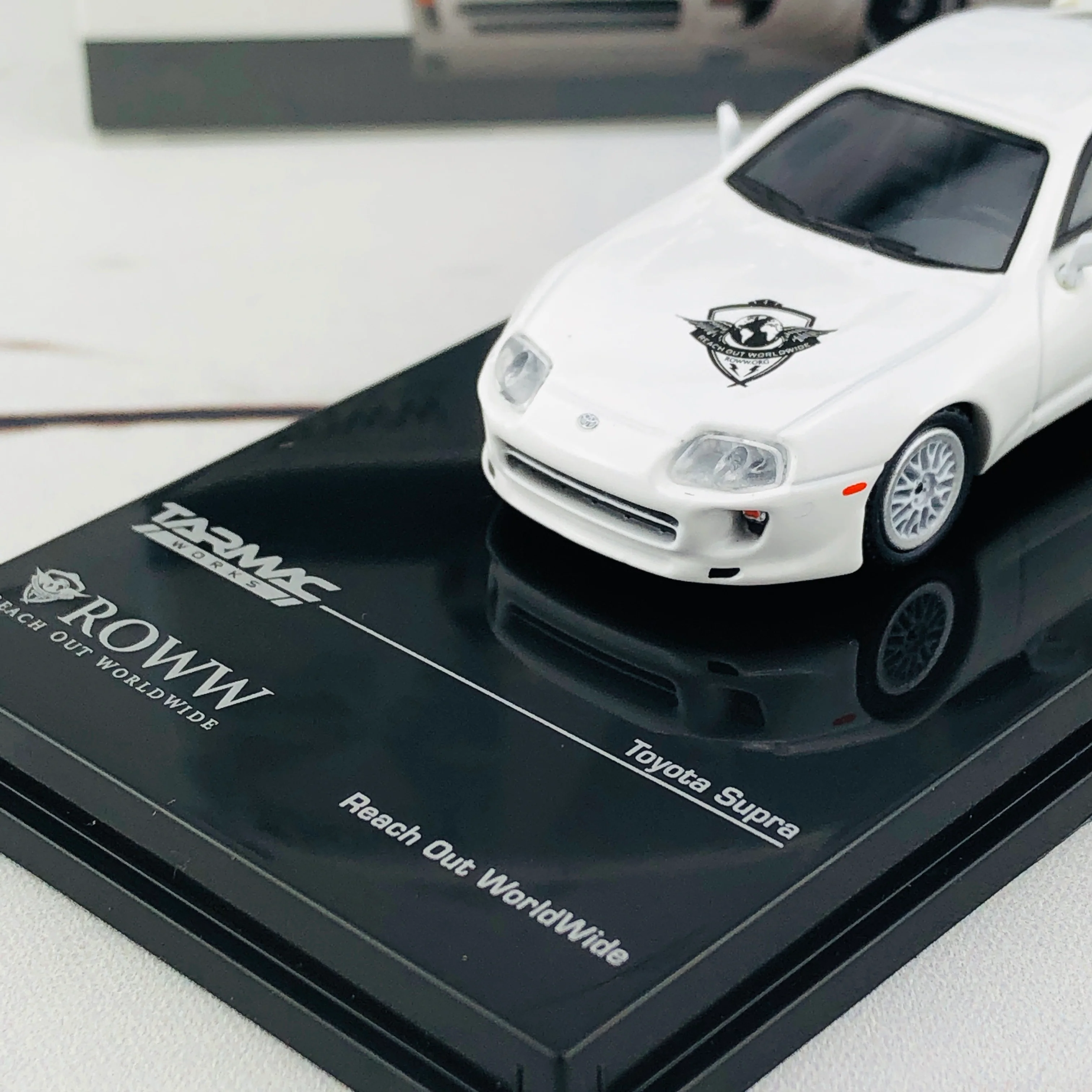 Tarmac Works 1/64 Toyota Supra ROWW Reach Out Worldwide T64-011-PAUL - Image 3