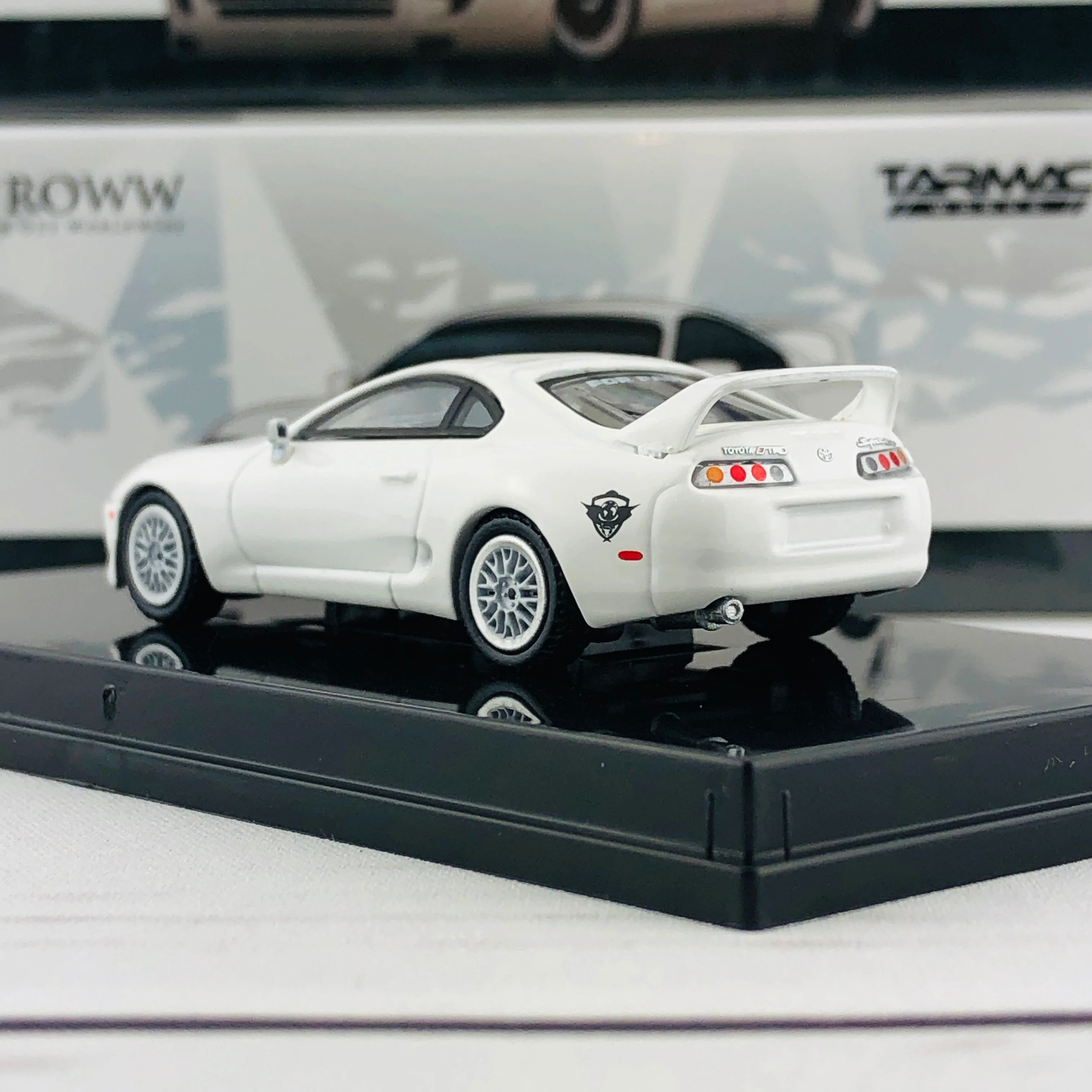 Tarmac Works 1/64 Toyota Supra ROWW Reach Out Worldwide T64-011-PAUL - Image 4
