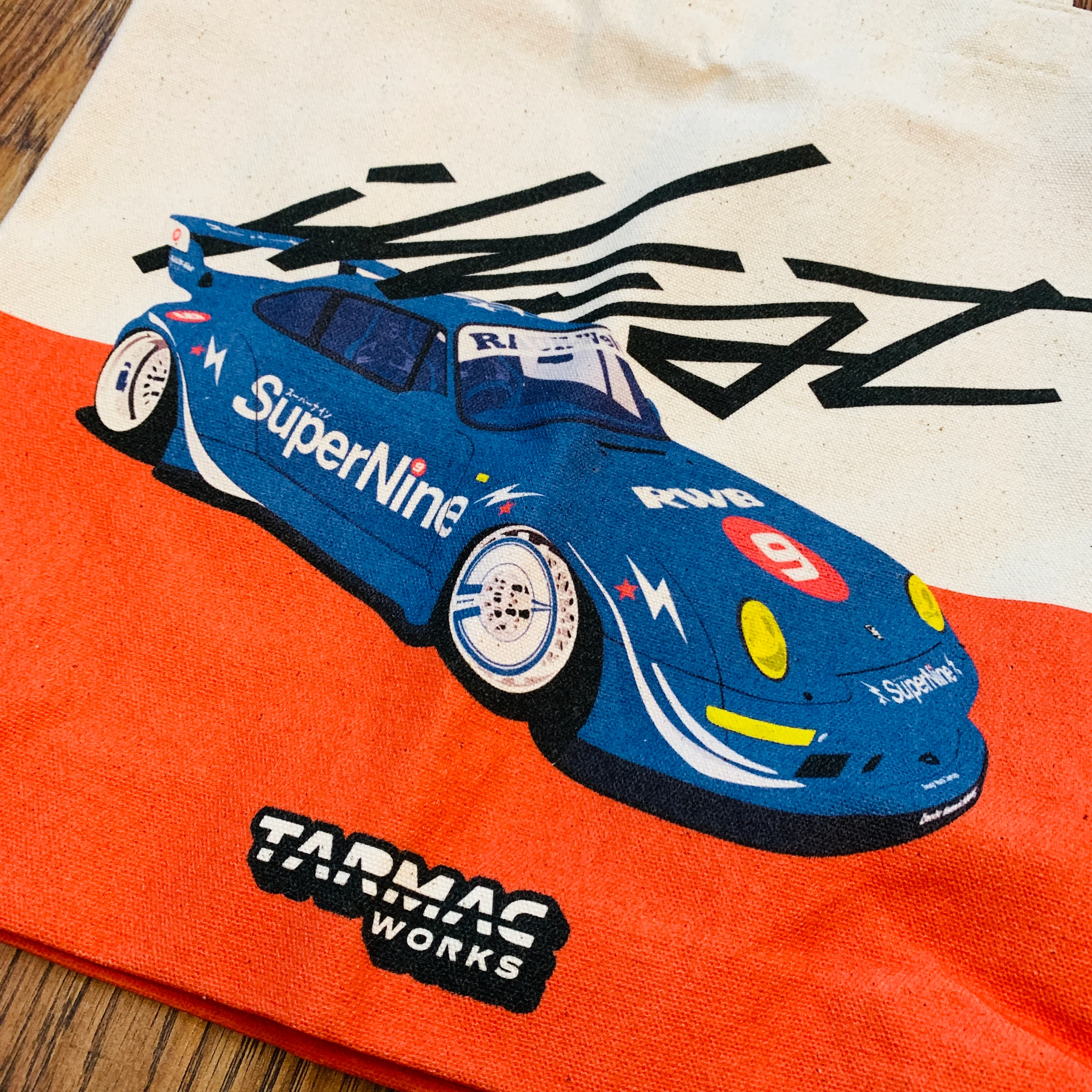 Tarmac Works x illest Tote Bag "Super Nine" - Image 3