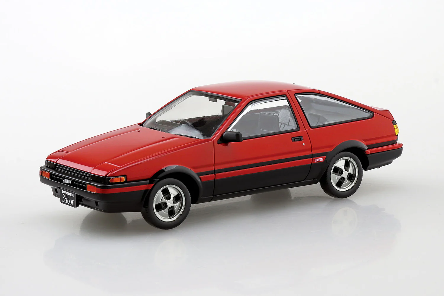 THE SNAP KIT TOYOTA SPRINTER TRUENO RED (HI-FLASH TWO-TONE) 16-B - Image 2