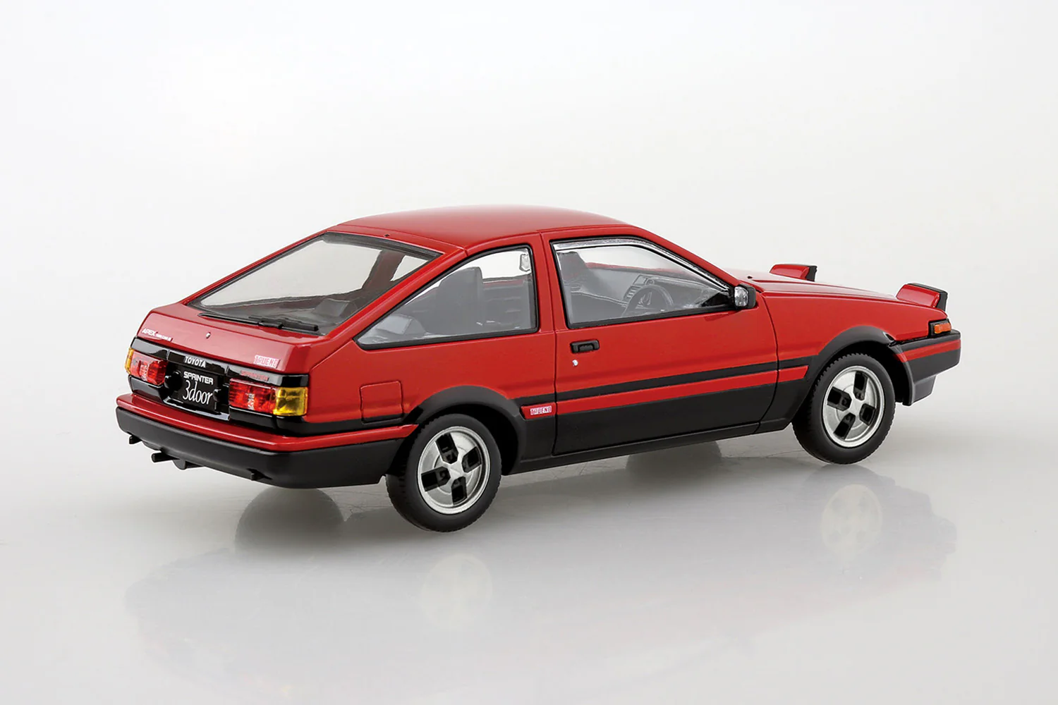 THE SNAP KIT TOYOTA SPRINTER TRUENO RED (HI-FLASH TWO-TONE) 16-B - Image 3