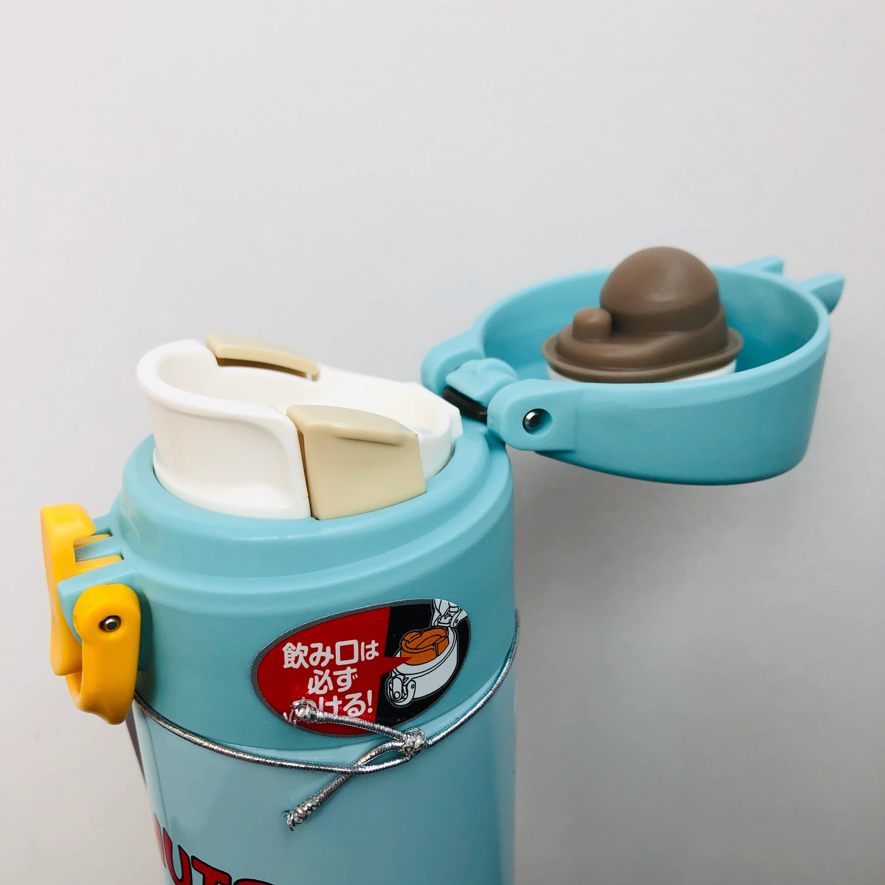 Thermos Japan x Peanuts Vaccum Insulated Bottle 0.4L Blue JNI-401PL (MBL) - Image 3