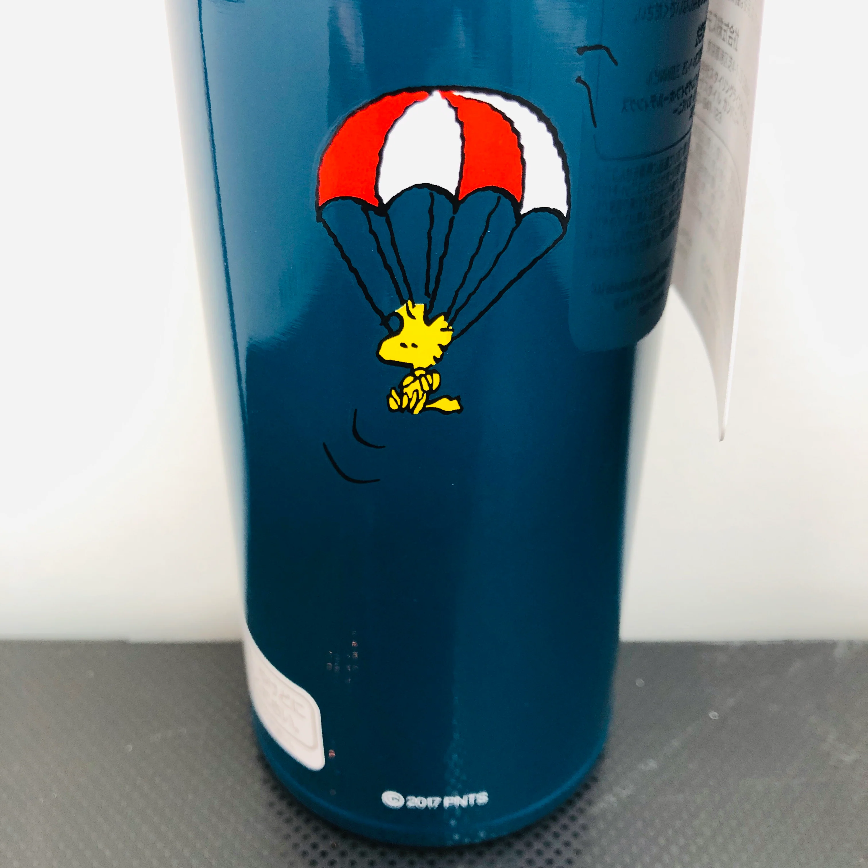 Thermos Japan x Peanuts Vaccum Insulated Bottle 0.4L Navy Blue JNI-401PL (NV) - Image 3