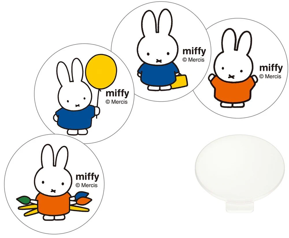 THERMOS miffy Customized Plate with sticker set - Image 3