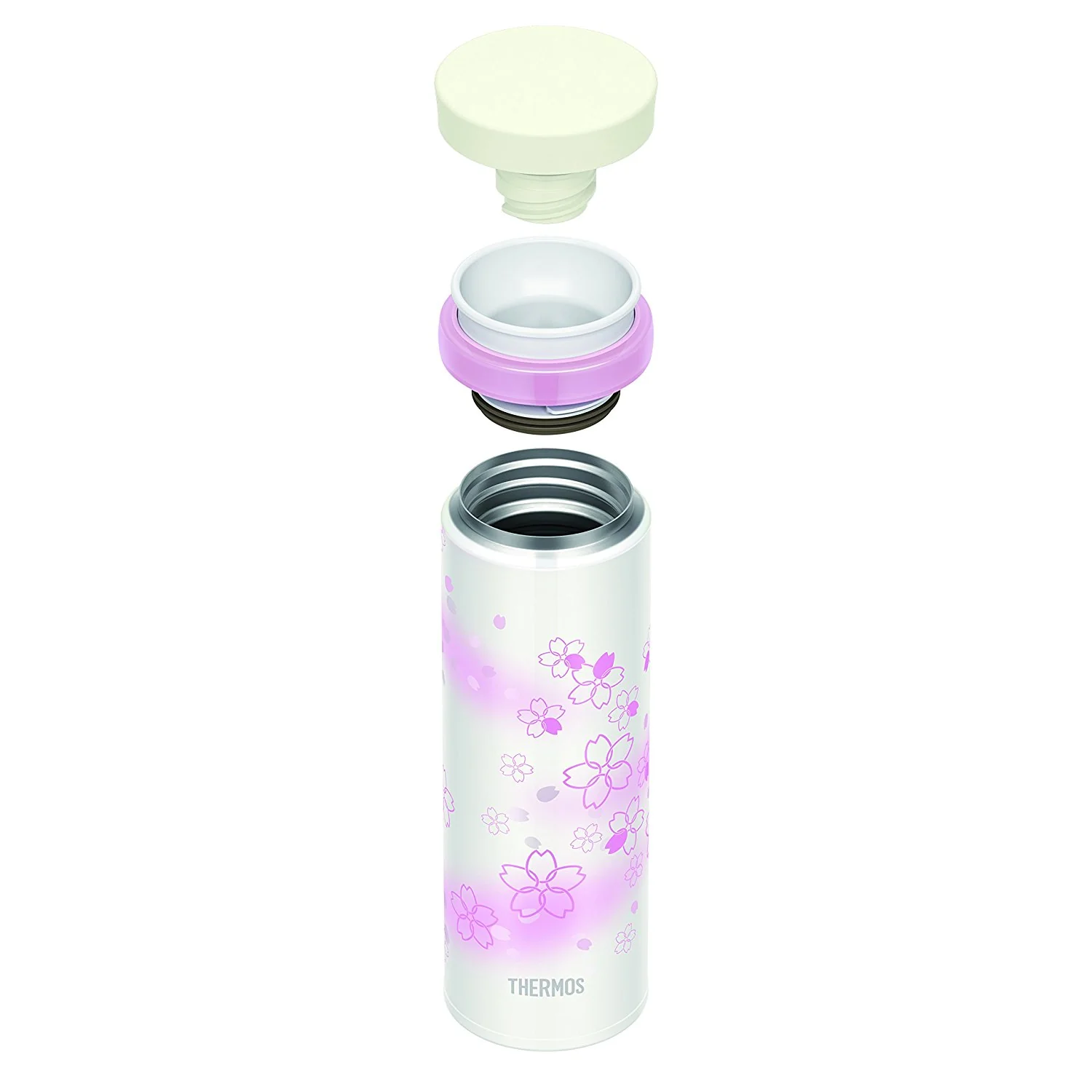THERMOS "SAKURA" Limited Edition Vacuum Insulated Beverage Bottle 350ml JNY-351 Made in Japan - Image 3