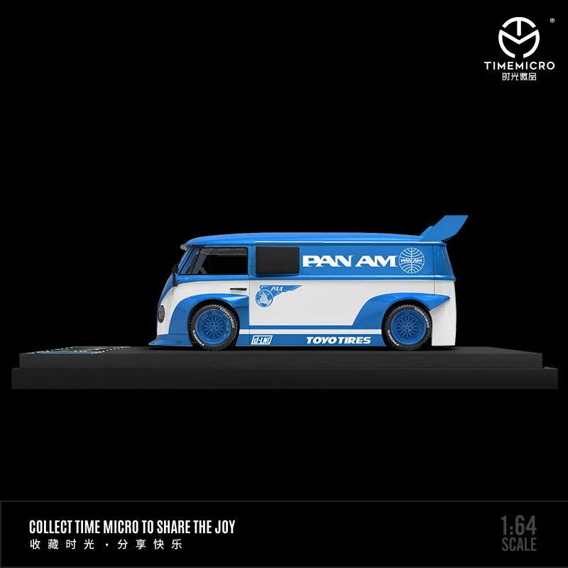 TIME MICRO 1/64 T1 Van PAN AM TM642914 - Image 3